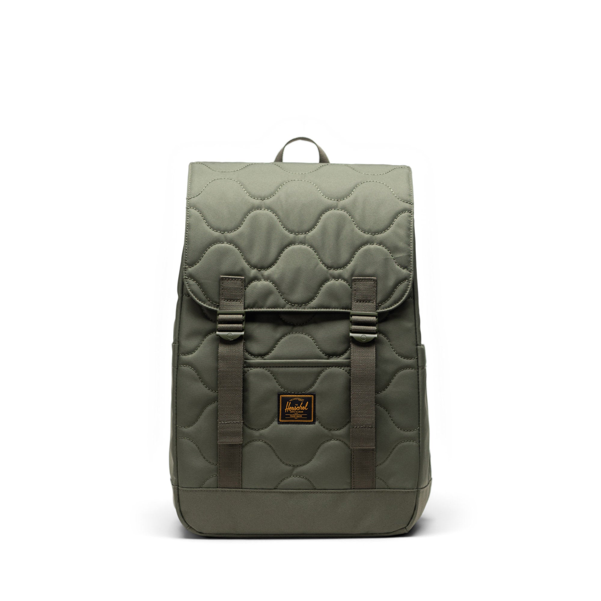 Herschel Retreat Small ryggsekk svart quiltet