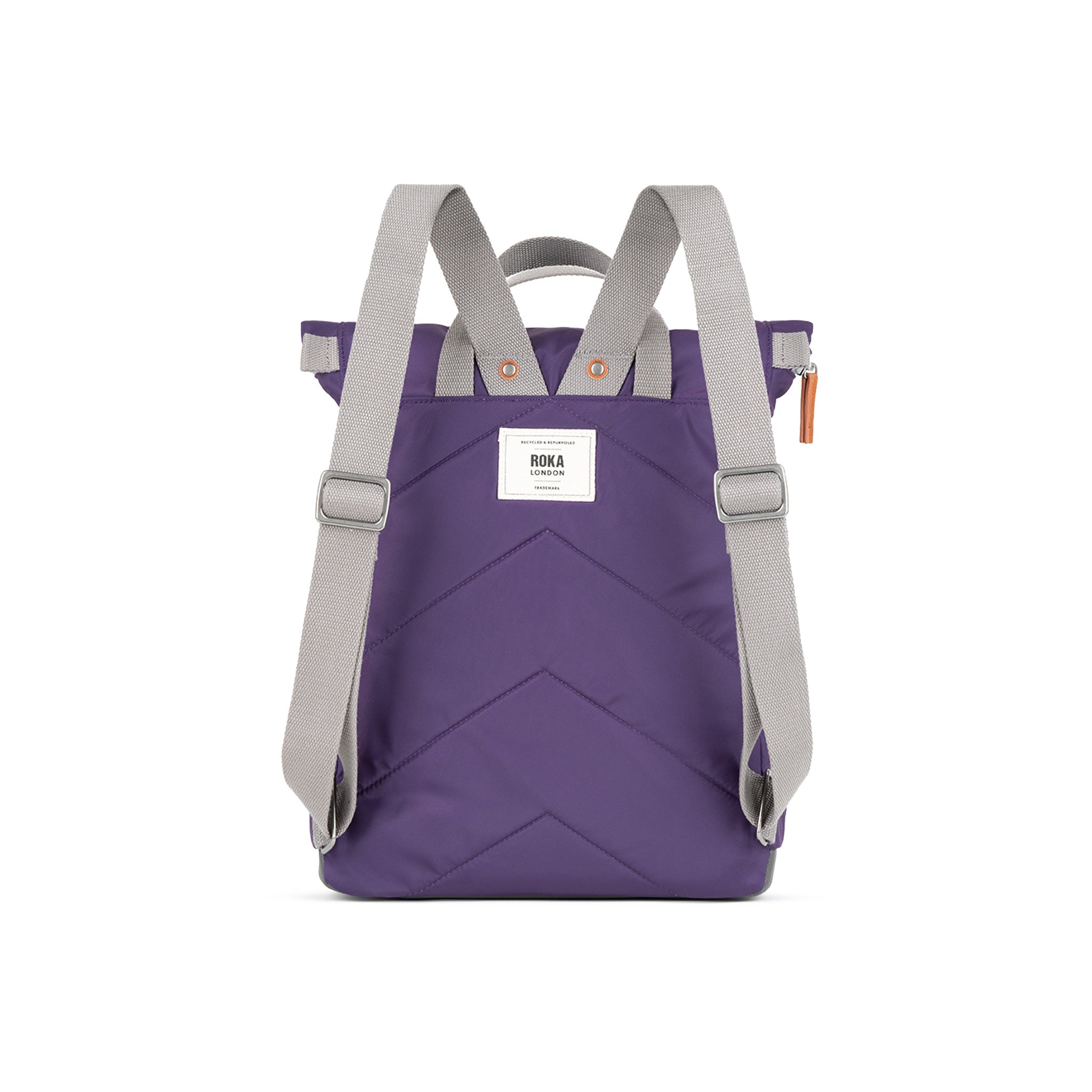 Roka London Canfield B ryggsekk small majestic purple værbestandig