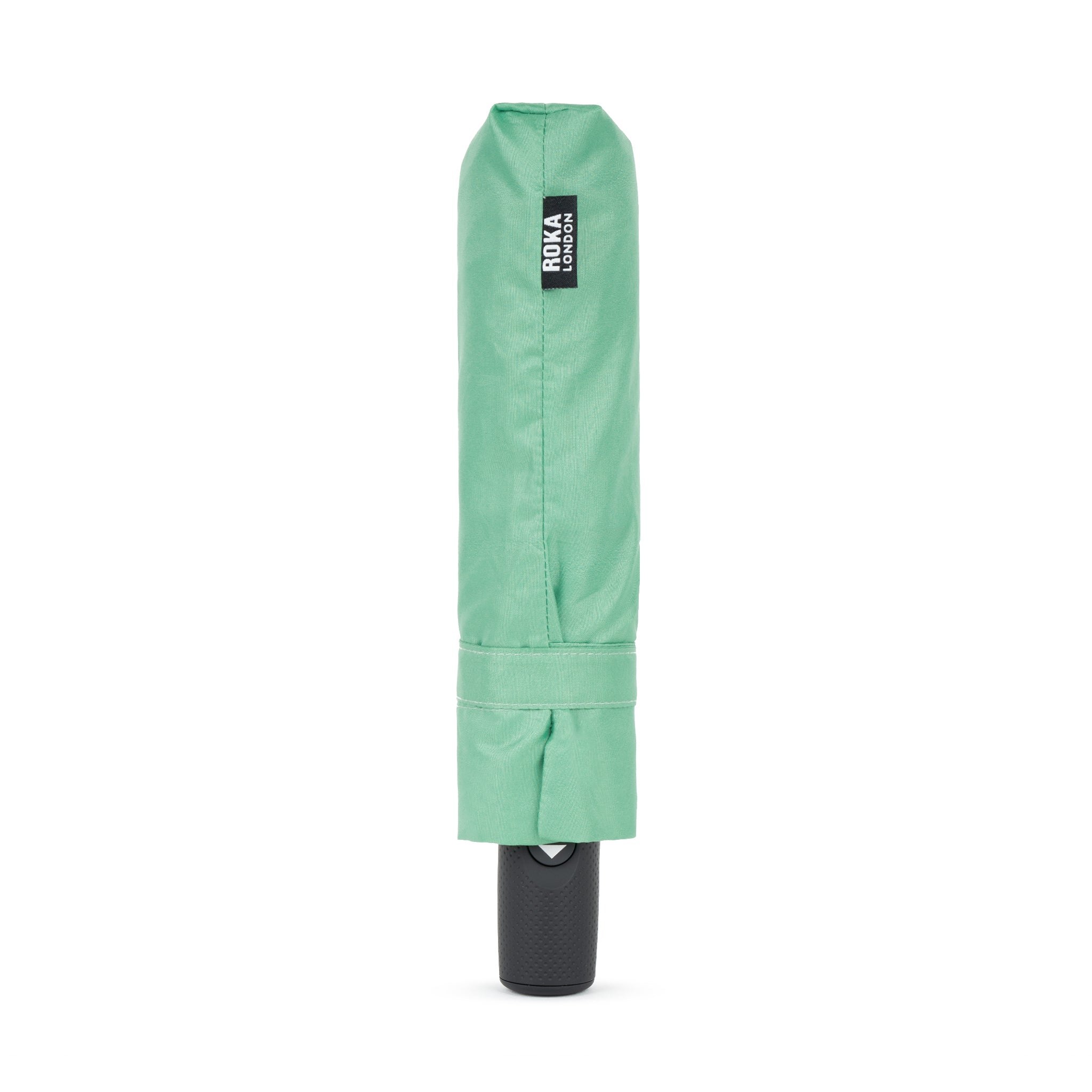 Roka London Waterloo paraply Medium 92cm matcha