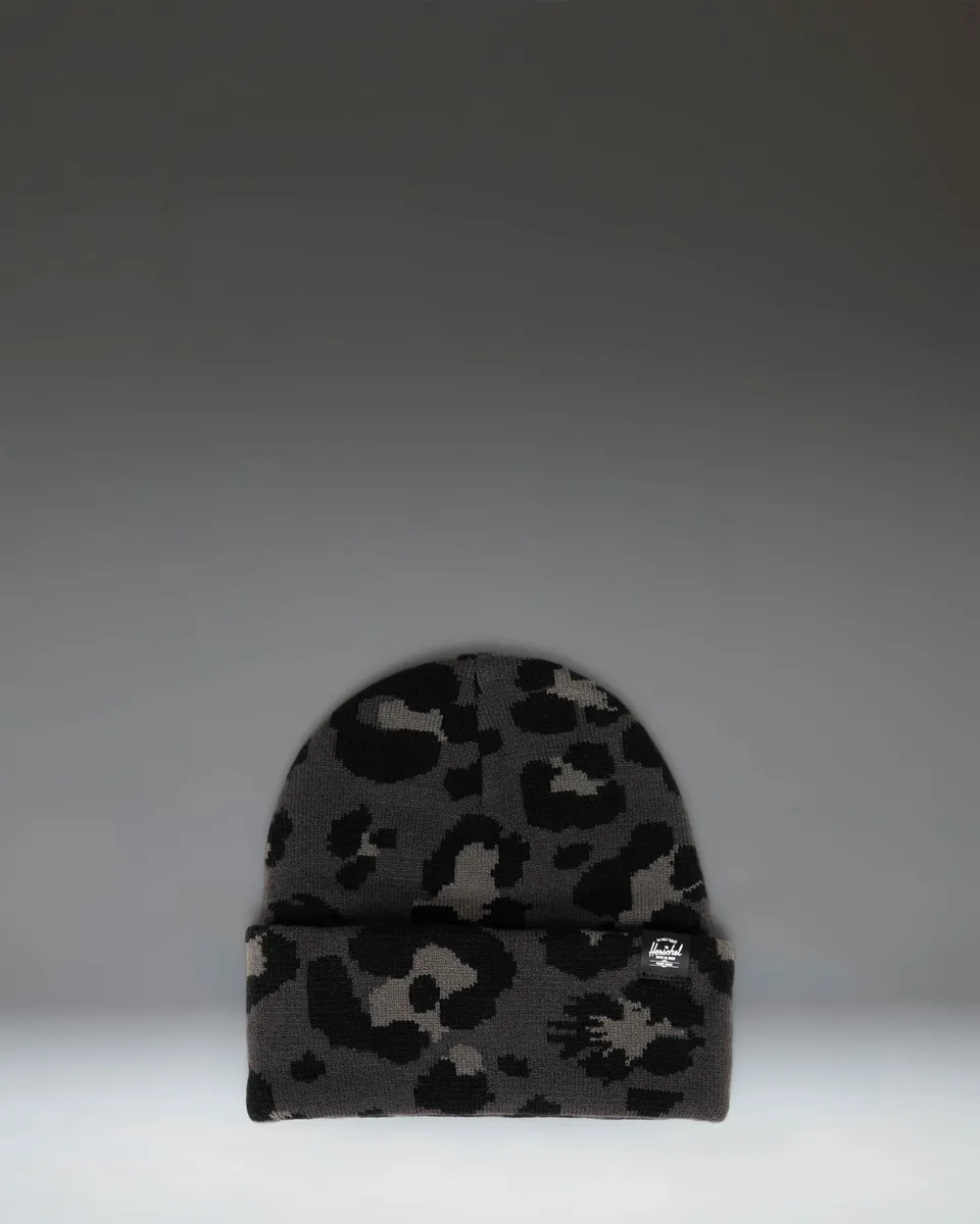 Herschel Elmer Graphic Beanie lue Leopard Scribble