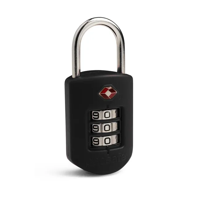Pacsafe Prosafe 1000 kodelås Black TSA godkjent