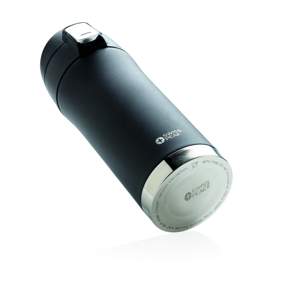 Swiss Peak Elite termokopp 300 ml svart kobber