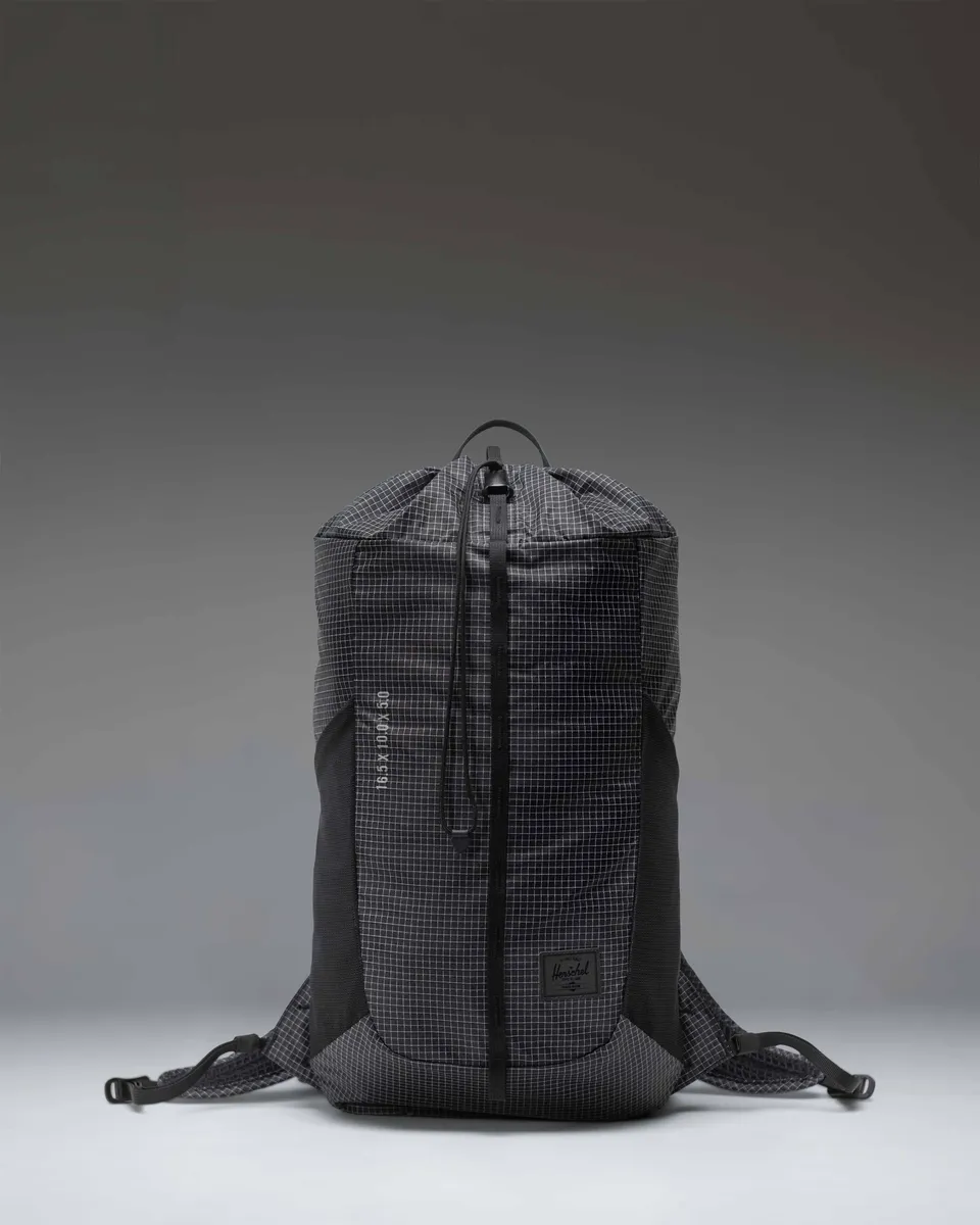 Herschel Ultralight Cinch 14L tursekk svart