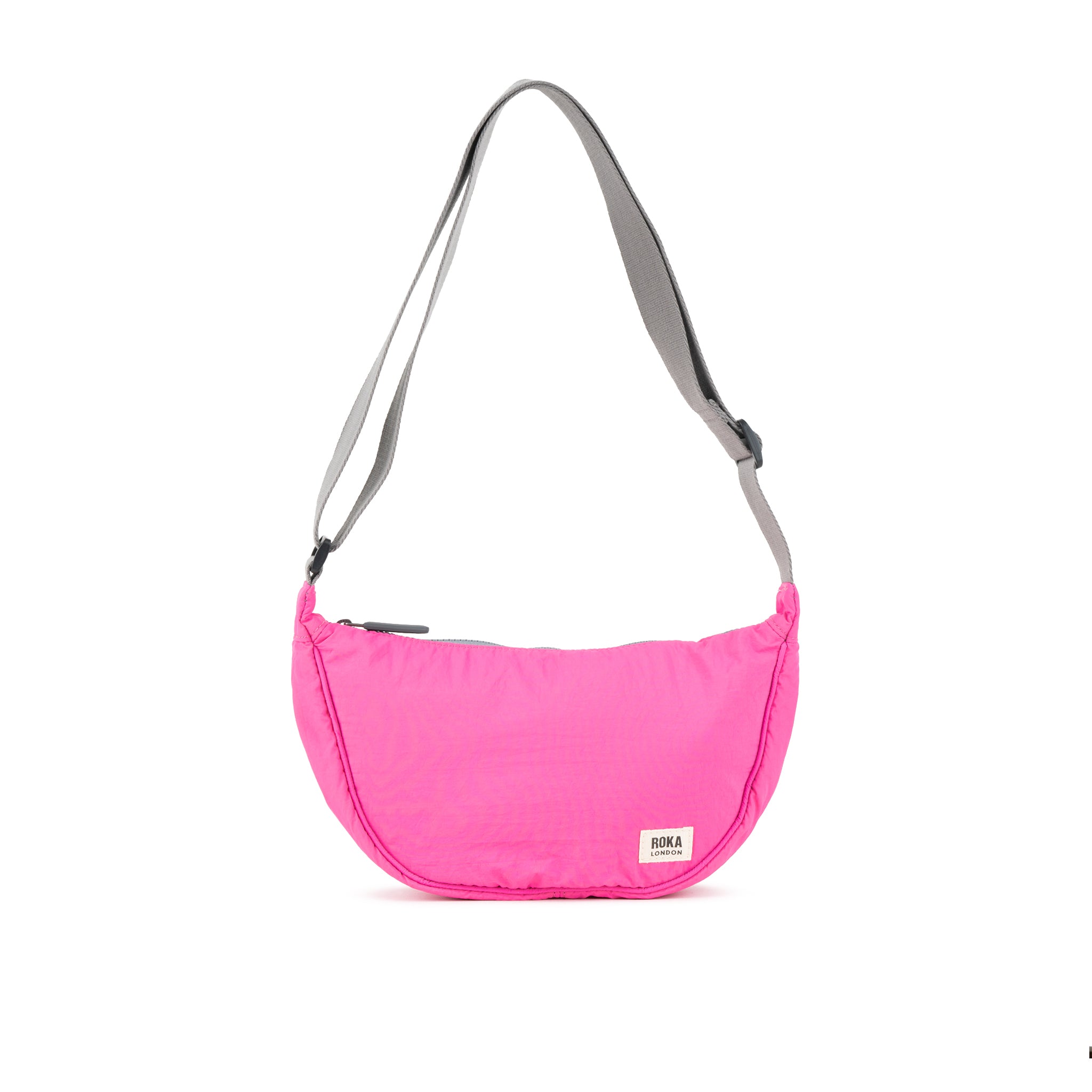 Roka London Farringdon skulderveske small hot pink vanntett