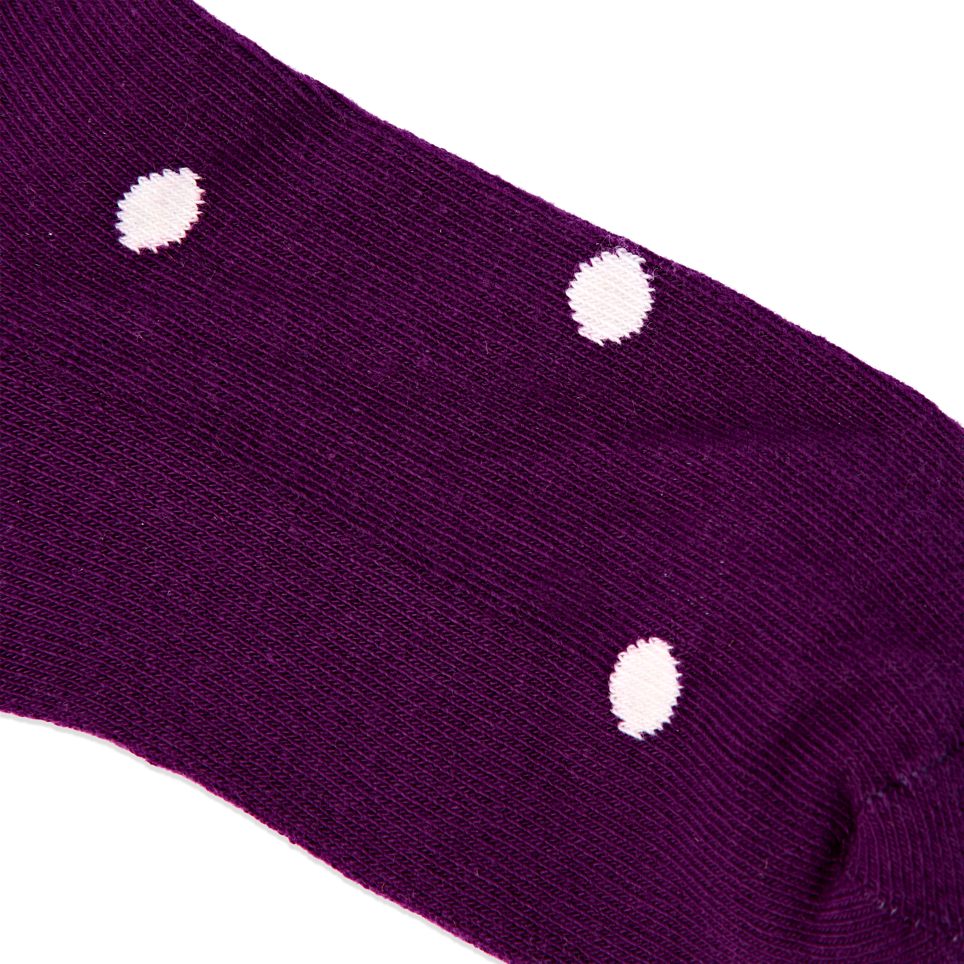 Roka London Wembley ankelsokker barn purple dot økologisk bomull