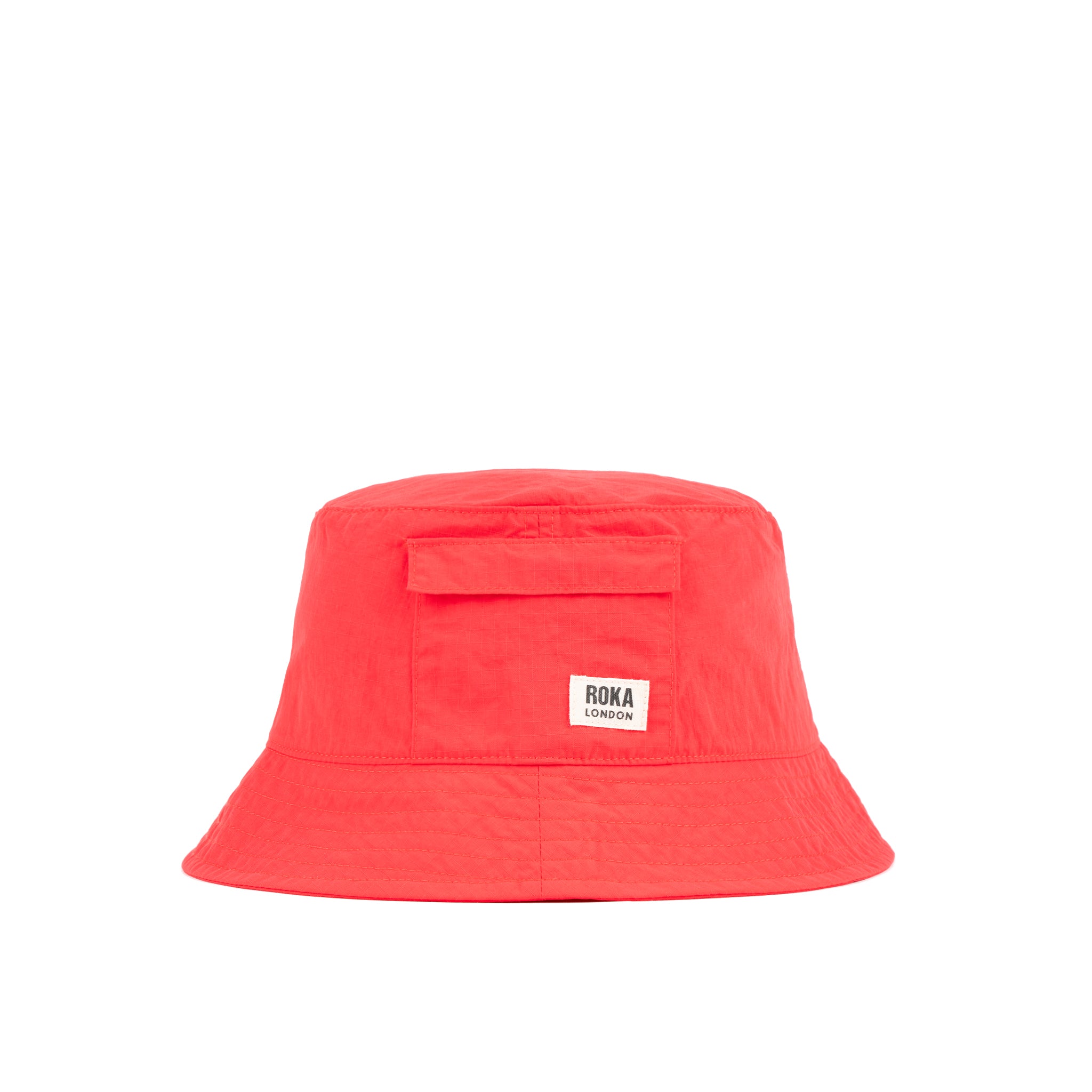 Roka London Bedford bøttehatt poppy onesize