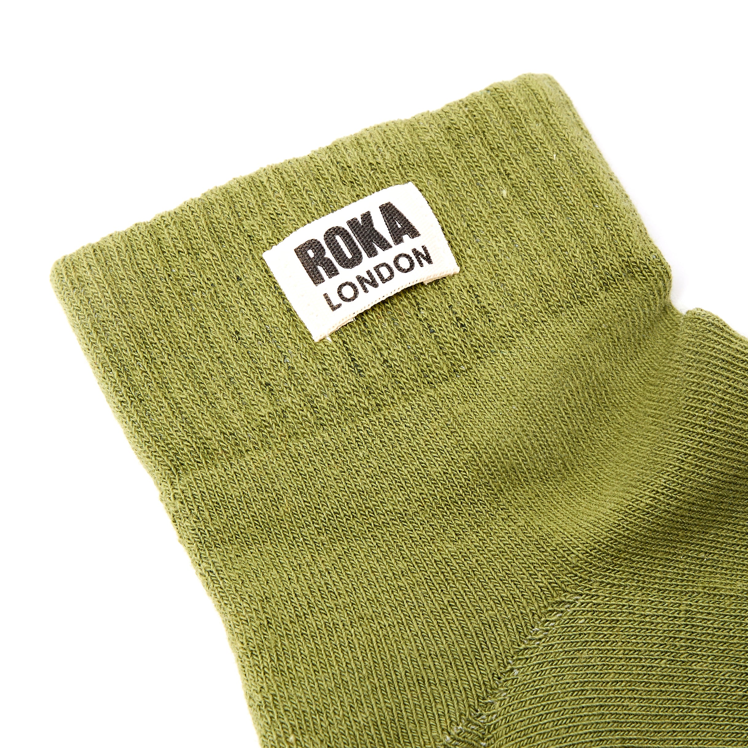 Roka London Wembley ankelsokker avocado EU 40-48 bomull