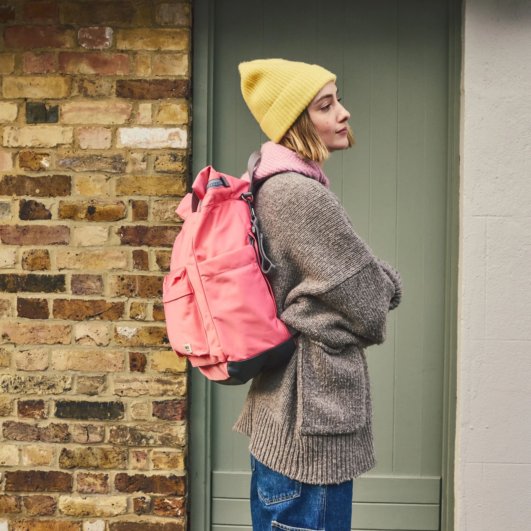 Roka London Primrose stellebag pink lemonade large 4-i-1