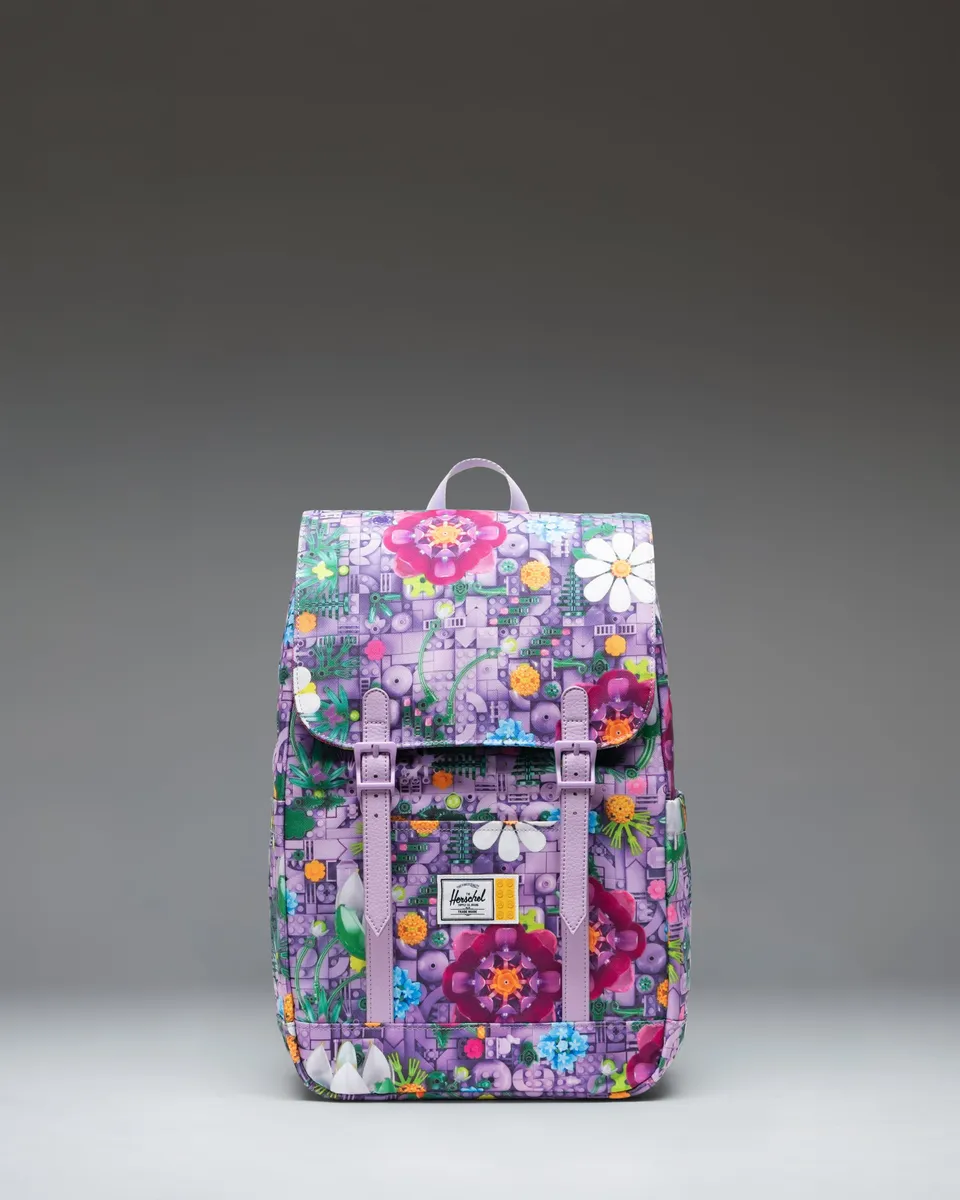 Herschel Retreat Small ryggsekk LEGO floral blk 14L