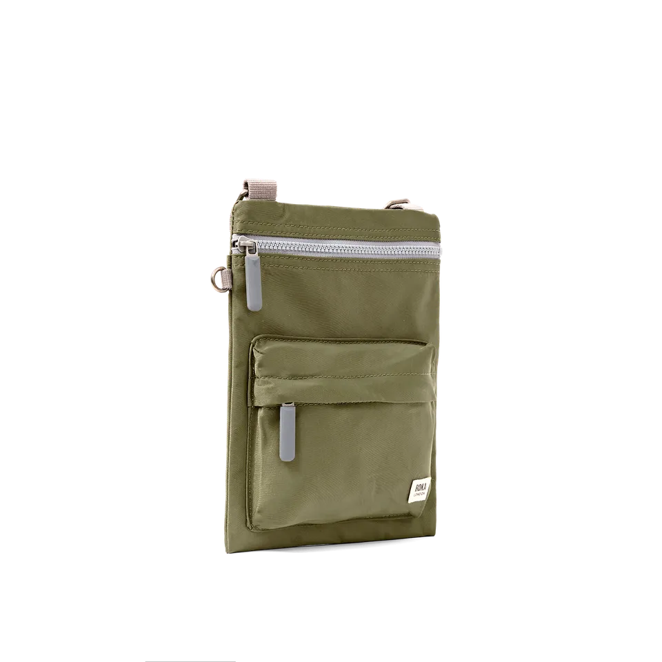 Roka London Chelsea B skulderveske medium chive vanntett