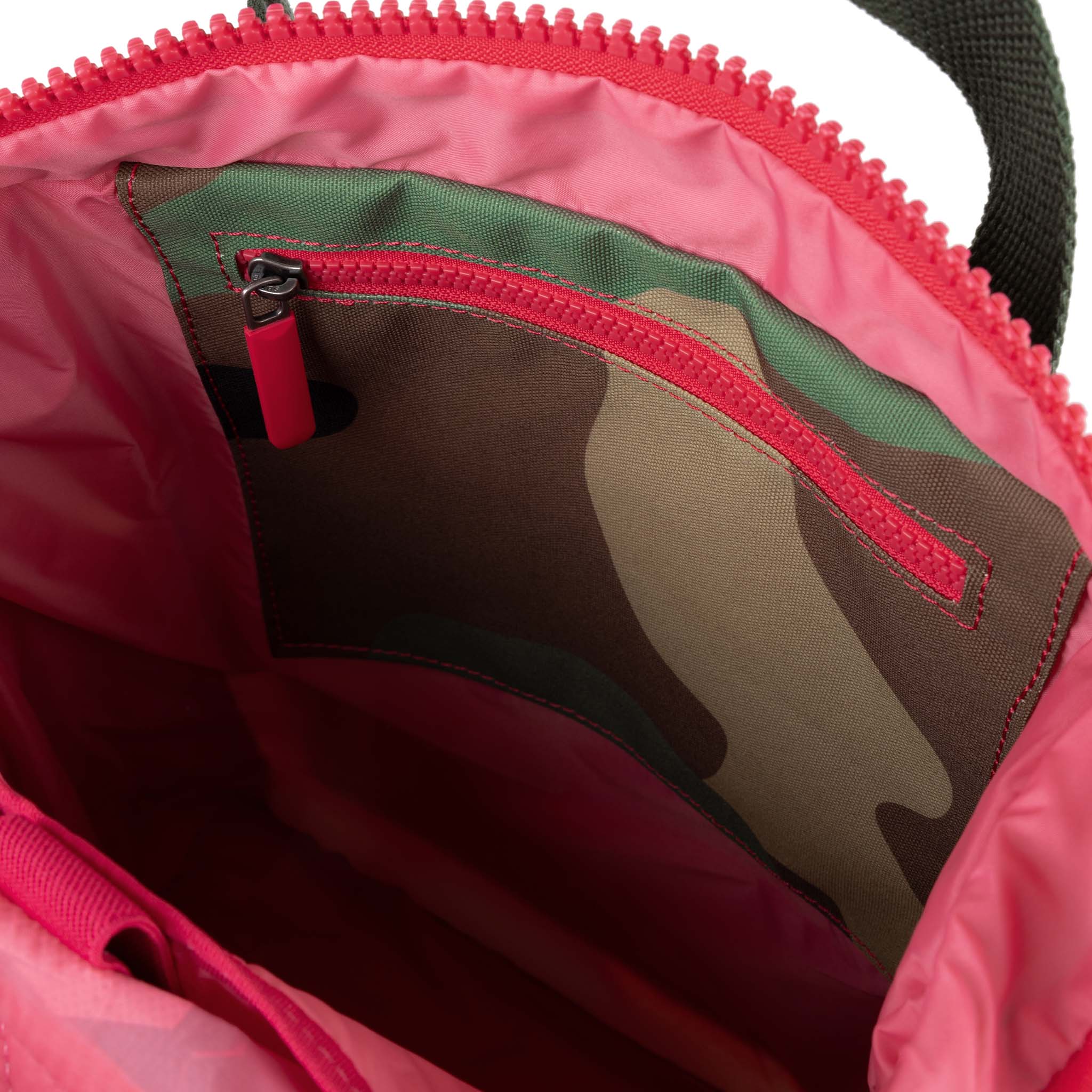 Roka London Canfield Roll Top ryggsekk vintage camo M 16,4L
