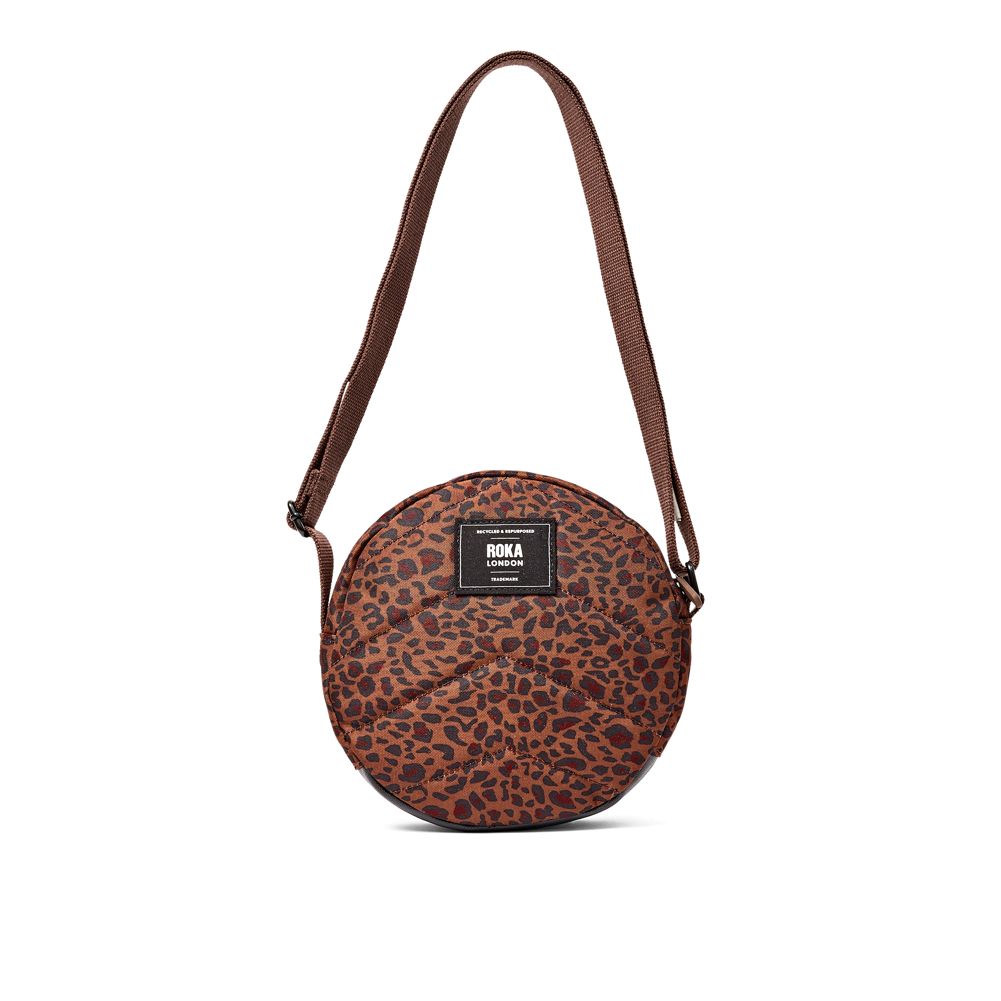 Roka London Paddington crossbody-veske Mini Leopard 4,1 liter