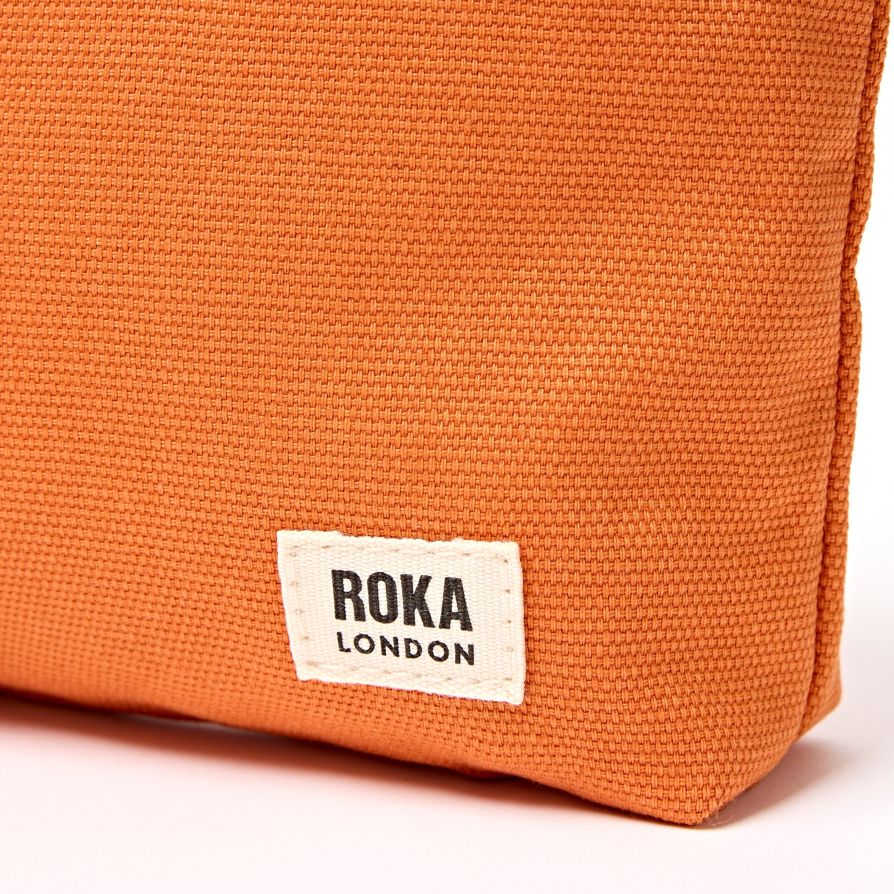 Roka London Maida Vale Pouch mappe burnt orange small