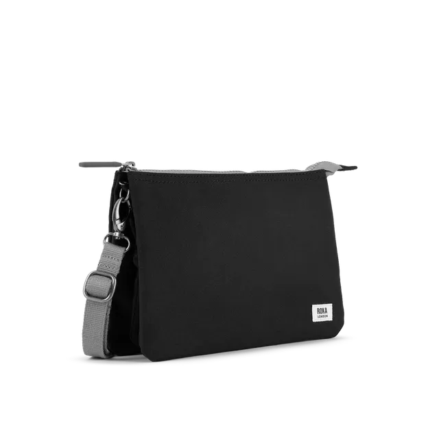 Roka London Carnaby XL crossbody-veske 0,5 liter ash