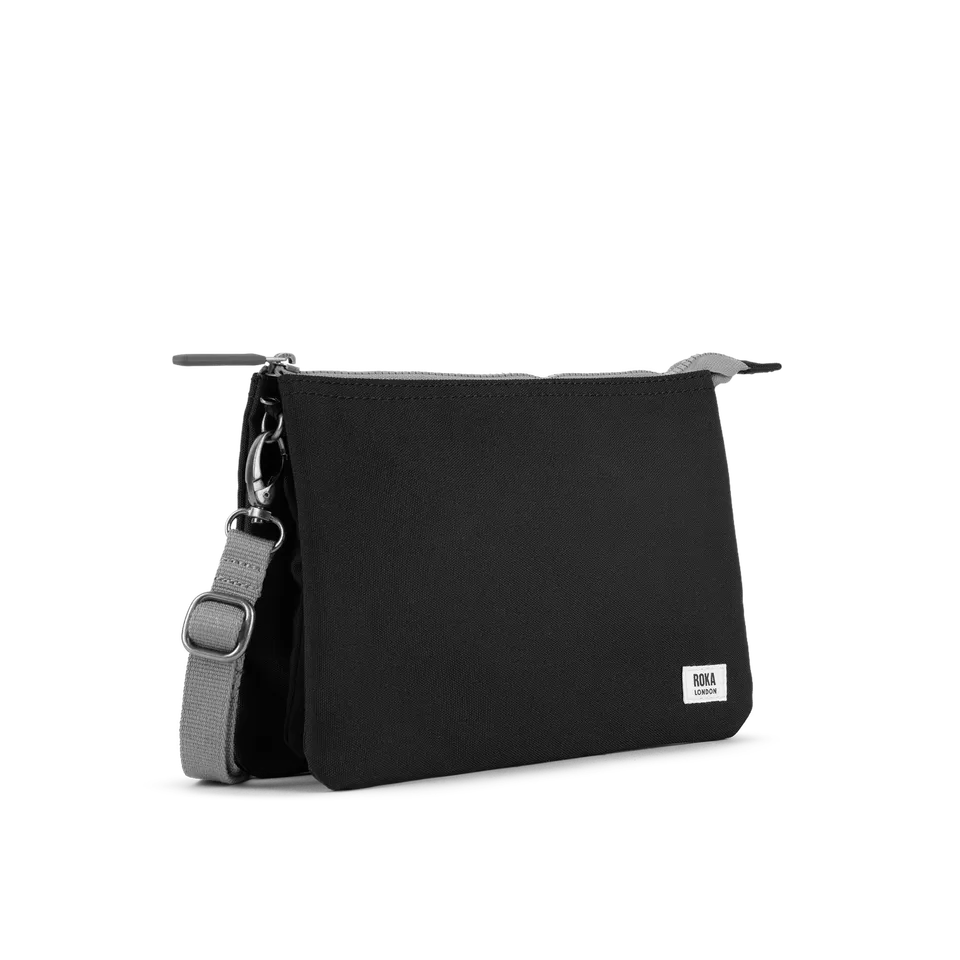 Roka London Carnaby XL crossbody-veske 0,5 liter ash
