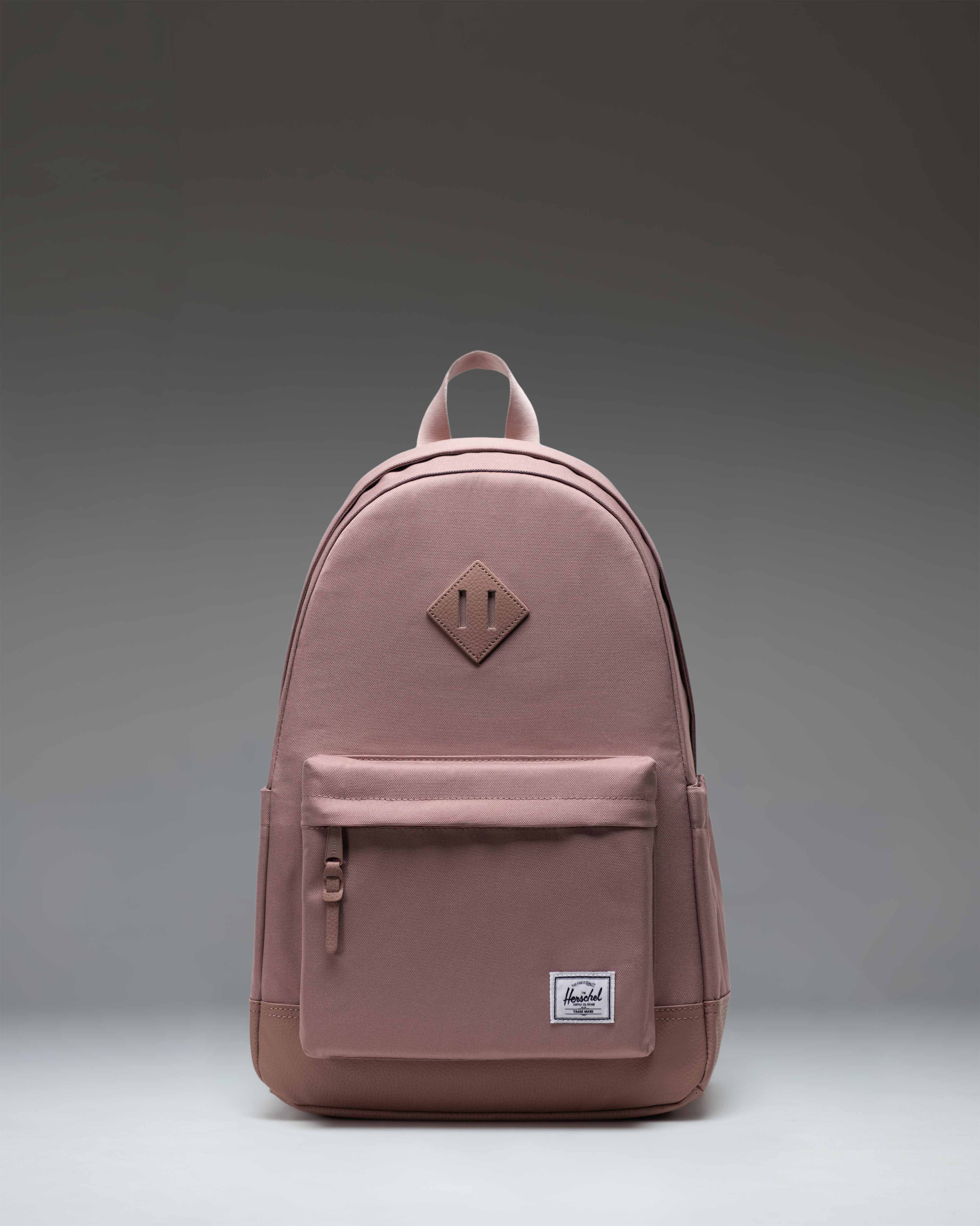 Herschel Heritage ryggsekk Black Tan laptop hverdagssekk