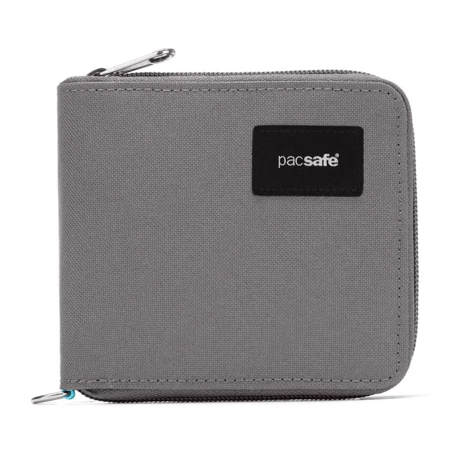 Pacsafe RFIDsafe zip lommebok med RFID
