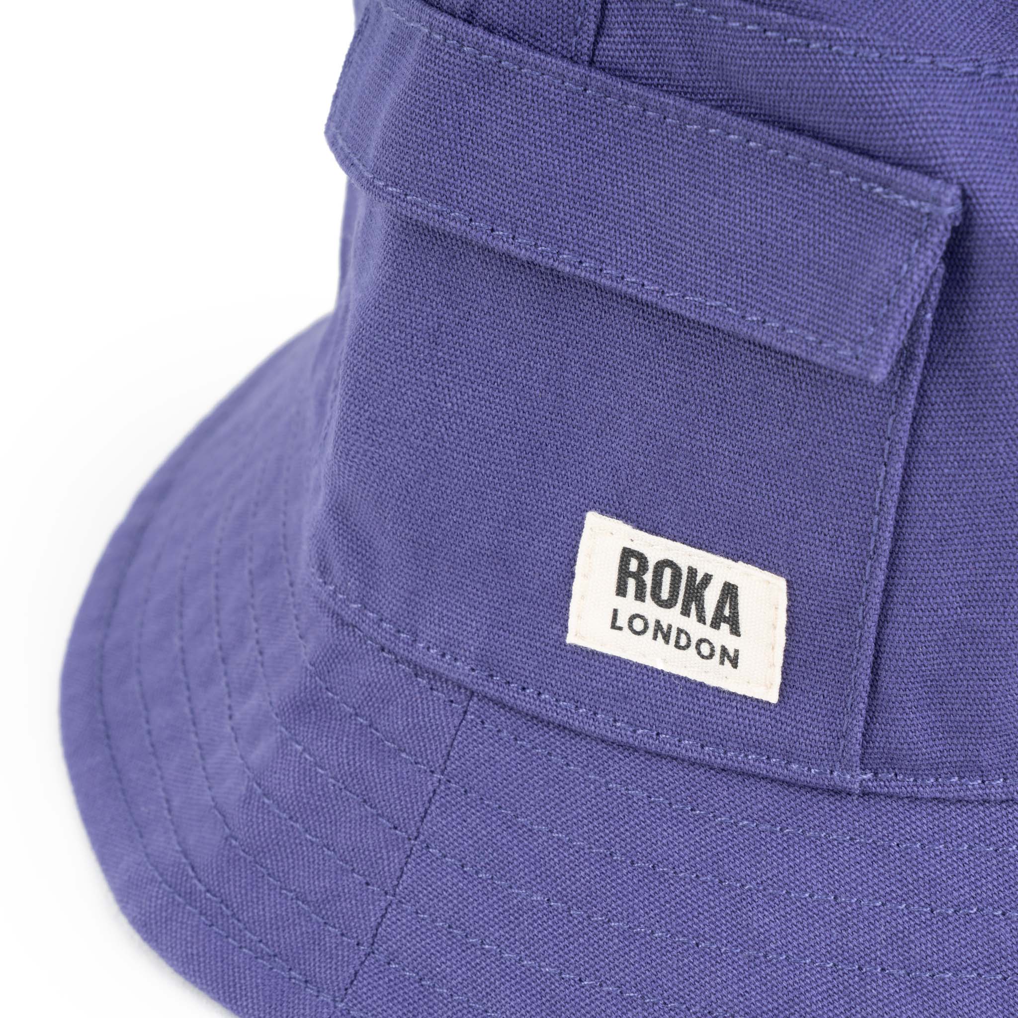 Roka London Hatfield bøttehatt Future Dusk One Size bomull