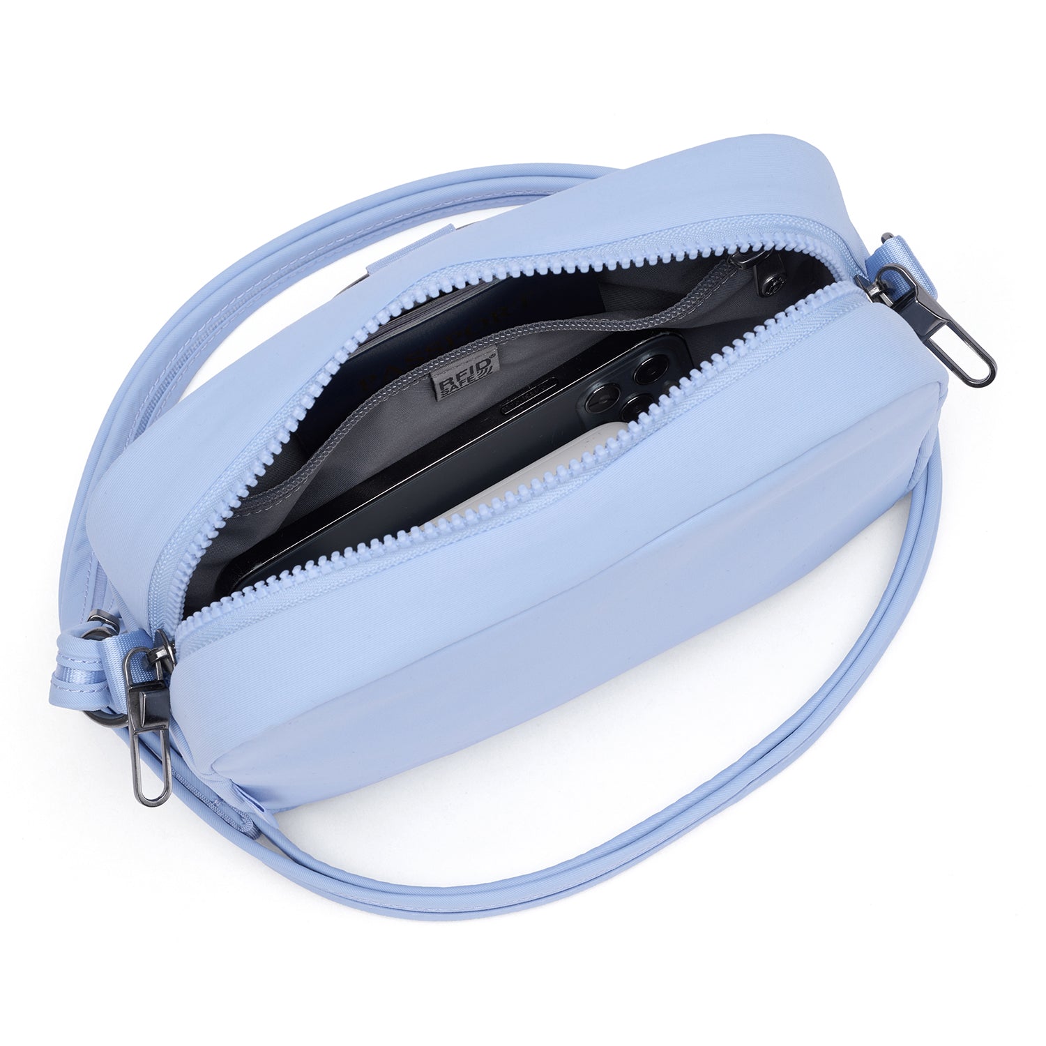 Pacsafe CX Square Crossbody-veske Black 24/7