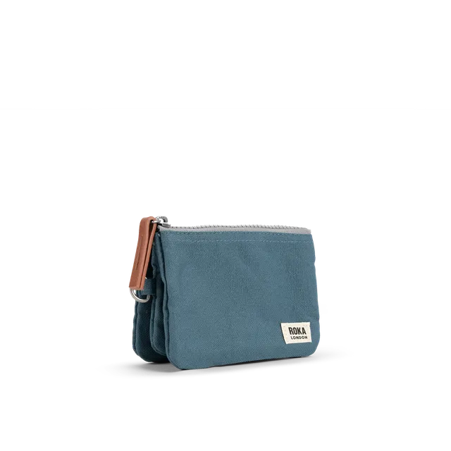 Roka London Carnaby Small lommebok airforce kompakt