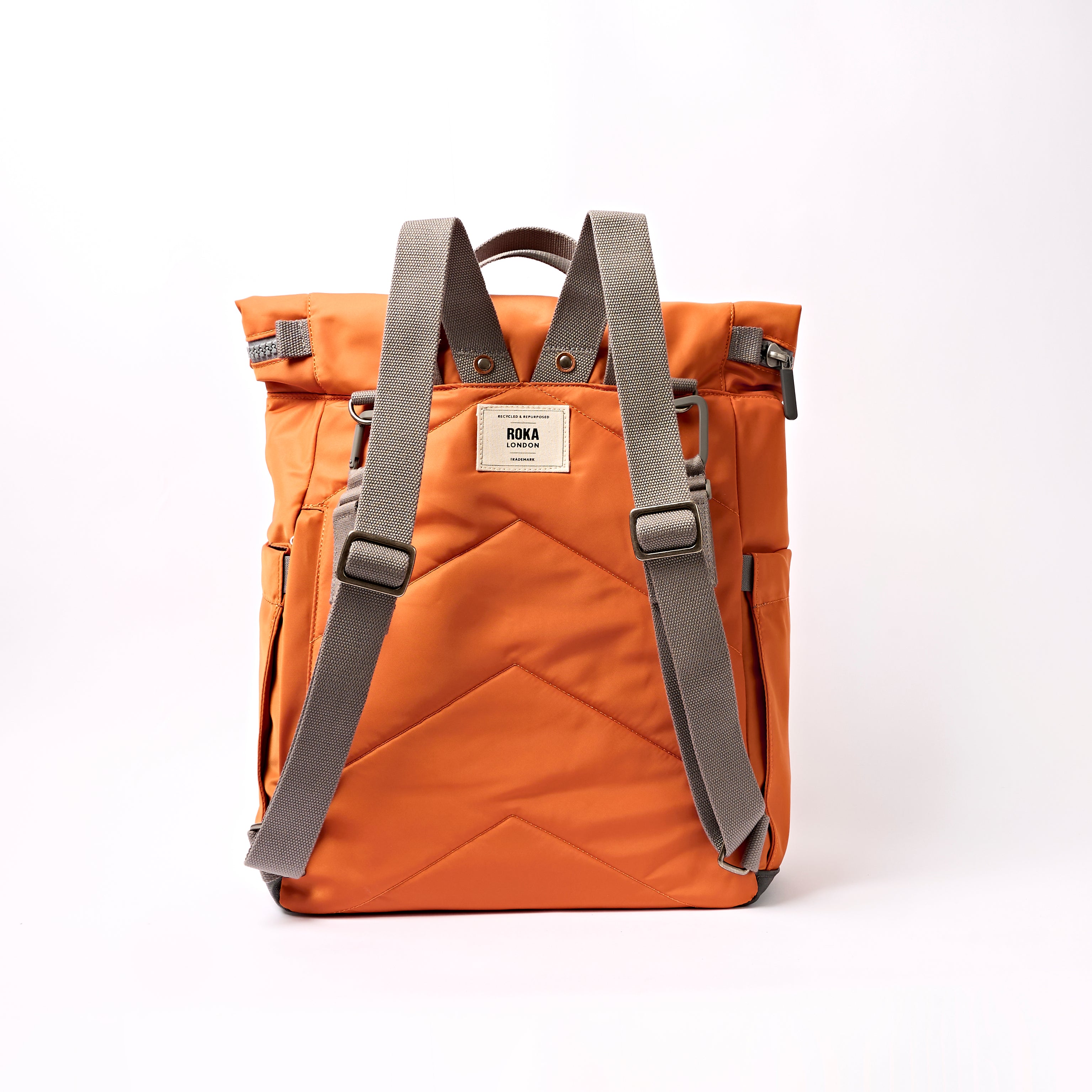 Roka London Primrose stellebag burnt orange large 4-i-1