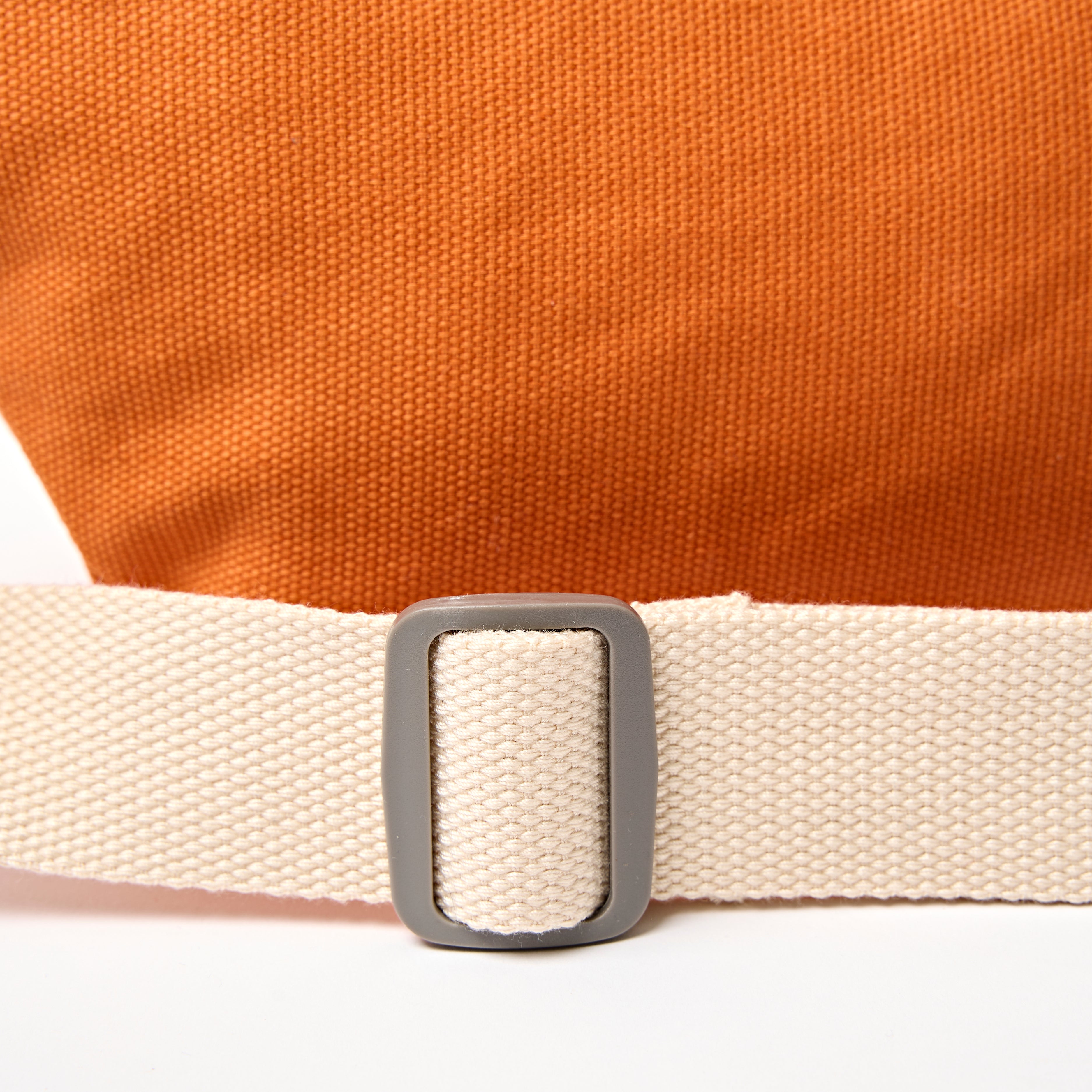 Roka London Mill Hill midjeveske Small Burnt Orange canvas