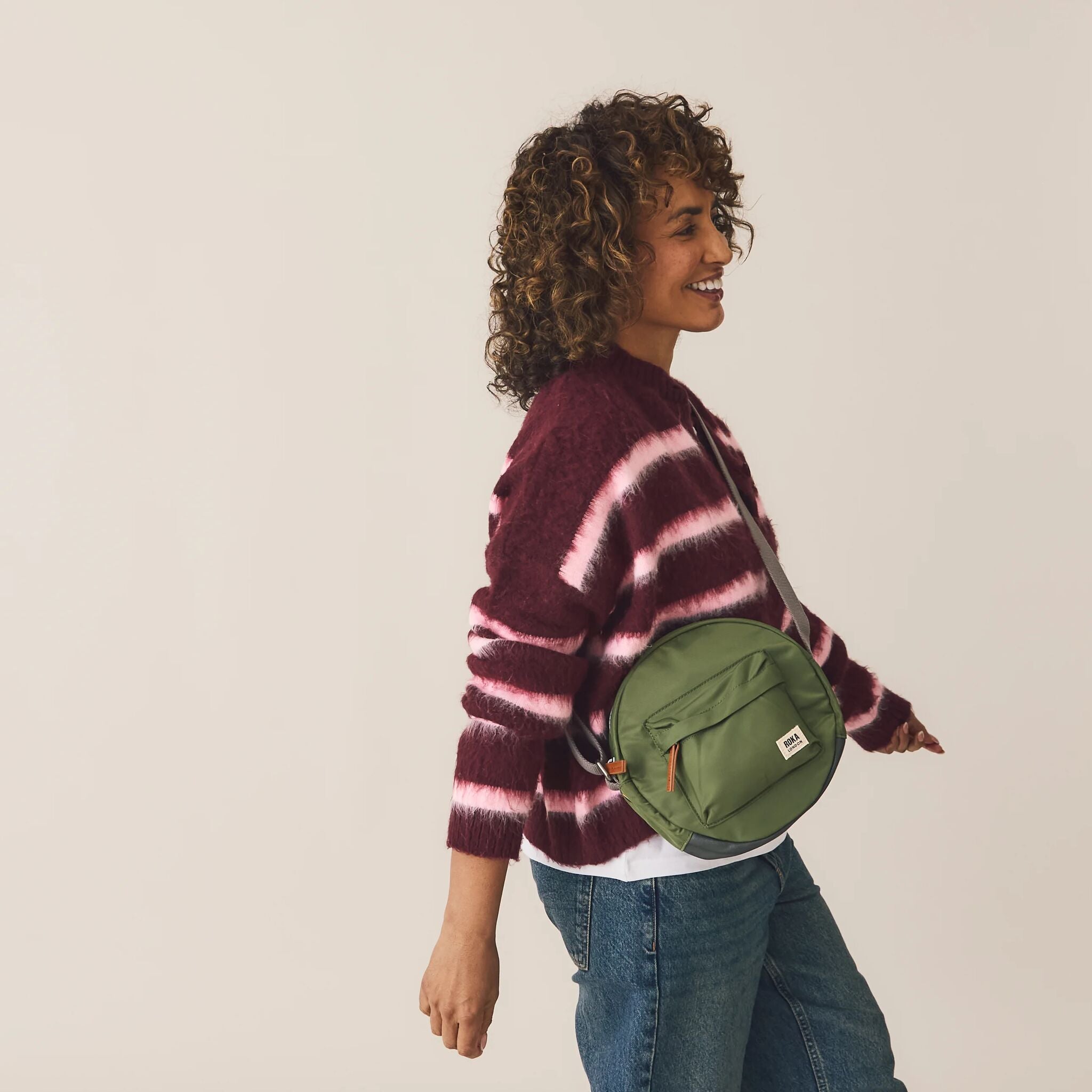 Roka London Paddington crossbody-veske Black Small 4,1 liter