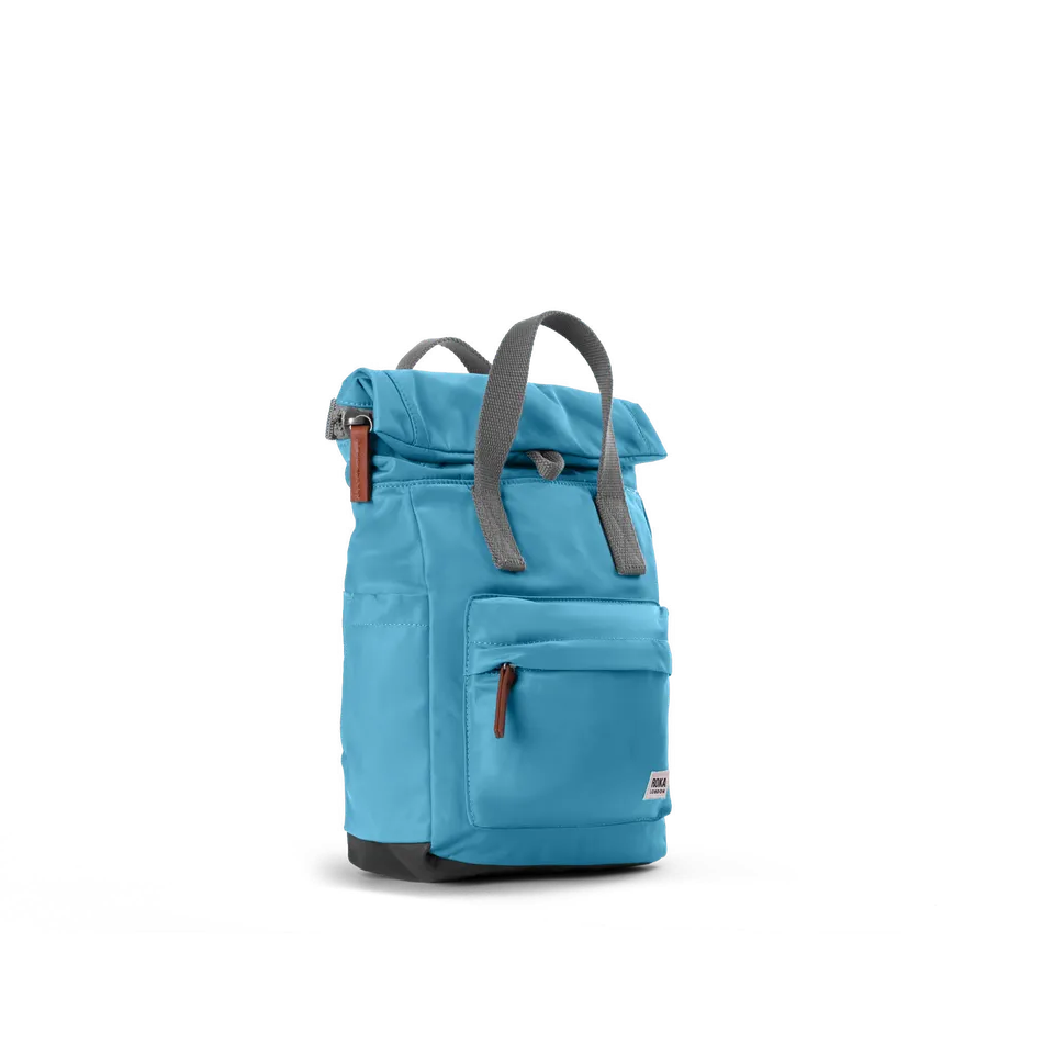Roka London Canfield ryggsekk petrol small 9,8 liter