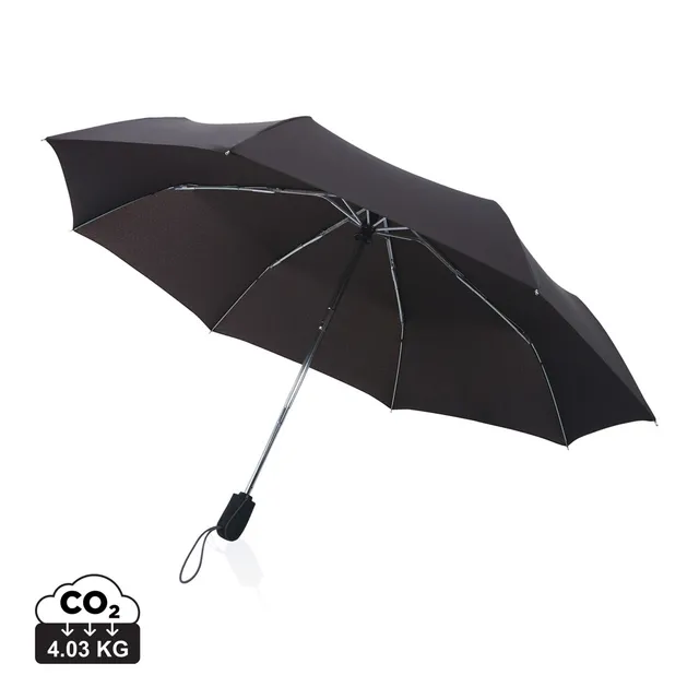 Swiss Peak Traveller paraply 21" svart automatisk