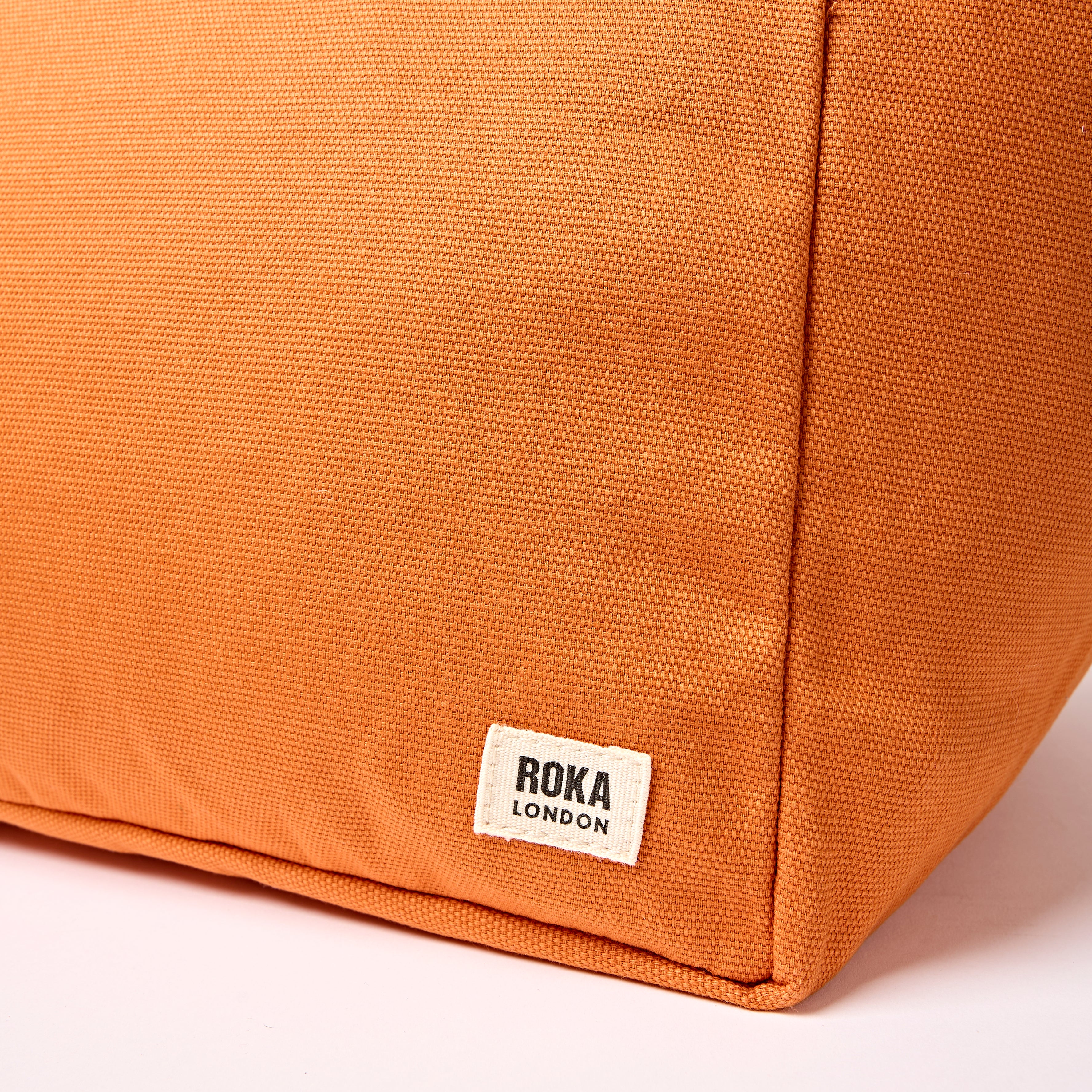 Roka London Marylebone Large tote-veske oransje 43 liter