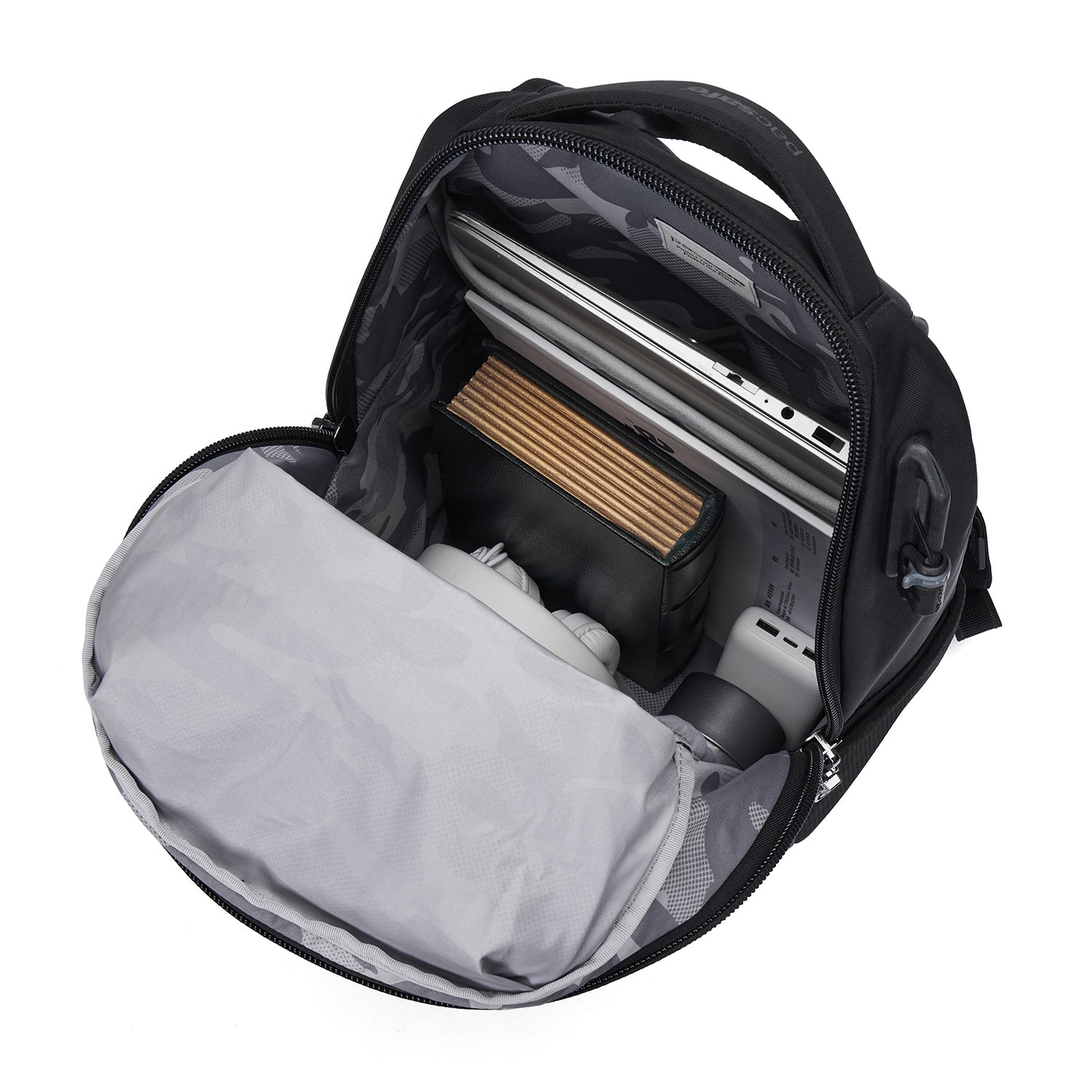 Pacsafe EXP 28L ryggsekk Black tyverisikker 28 liter