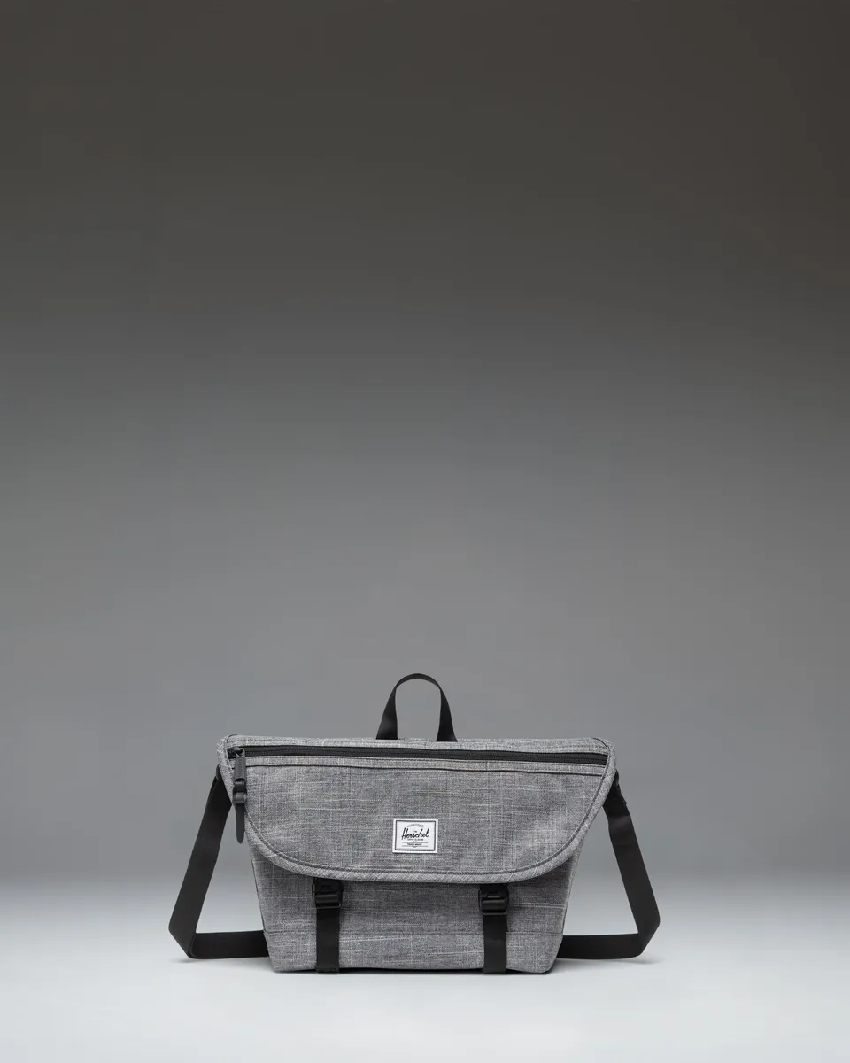 Herschel Cove Messenger Small veske Raven Crosshatch