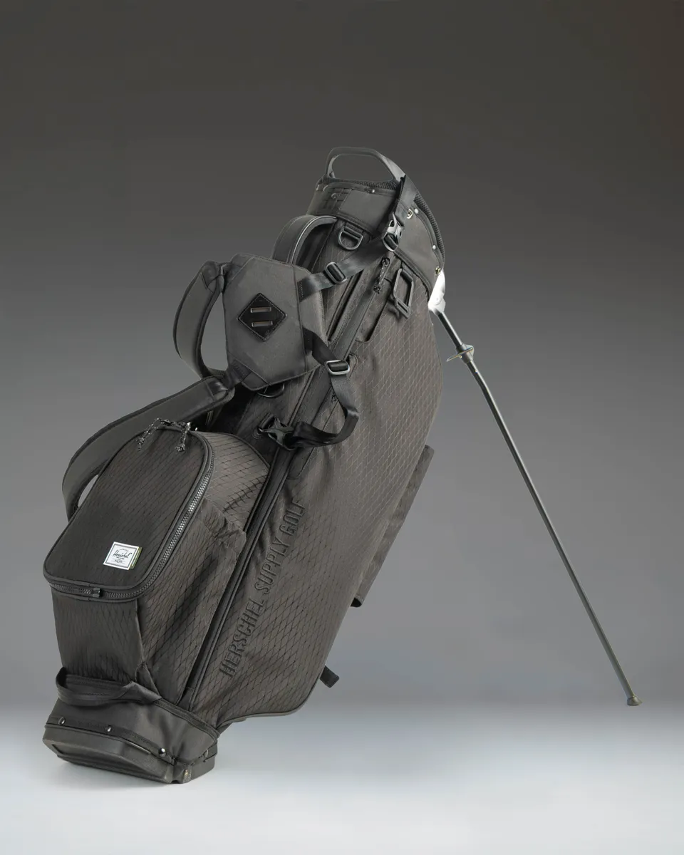 Herschel Watt Light Stand golfbag black 3-delt topp