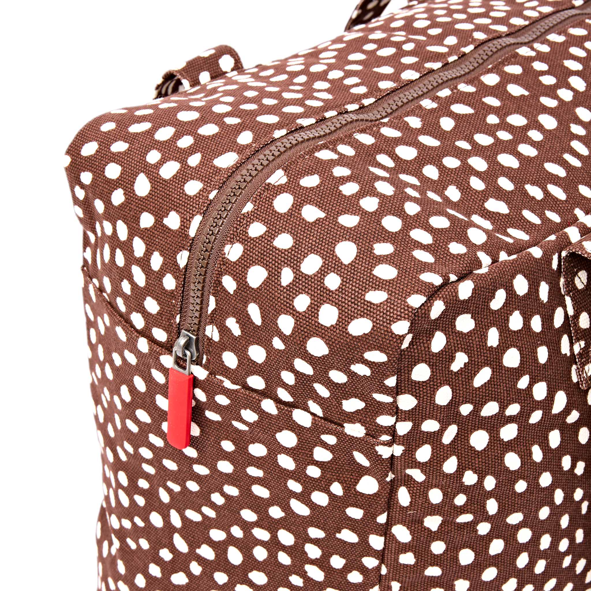 Roka London Sloane skulderveske Medium Brown Spot 24 liter