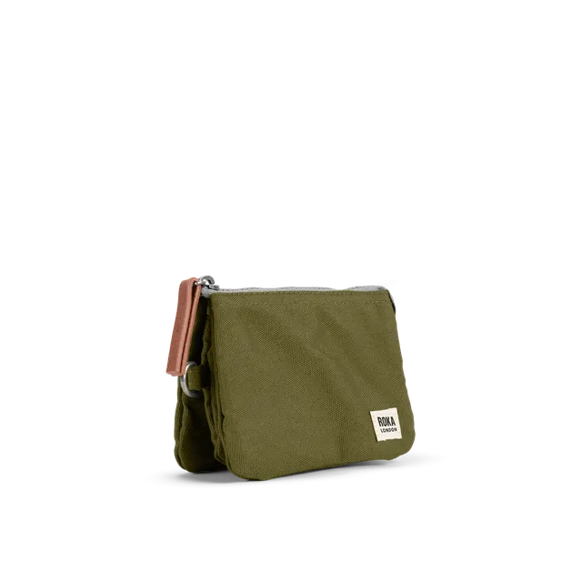 Roka London Carnaby lommebok moss small 0,2 liter