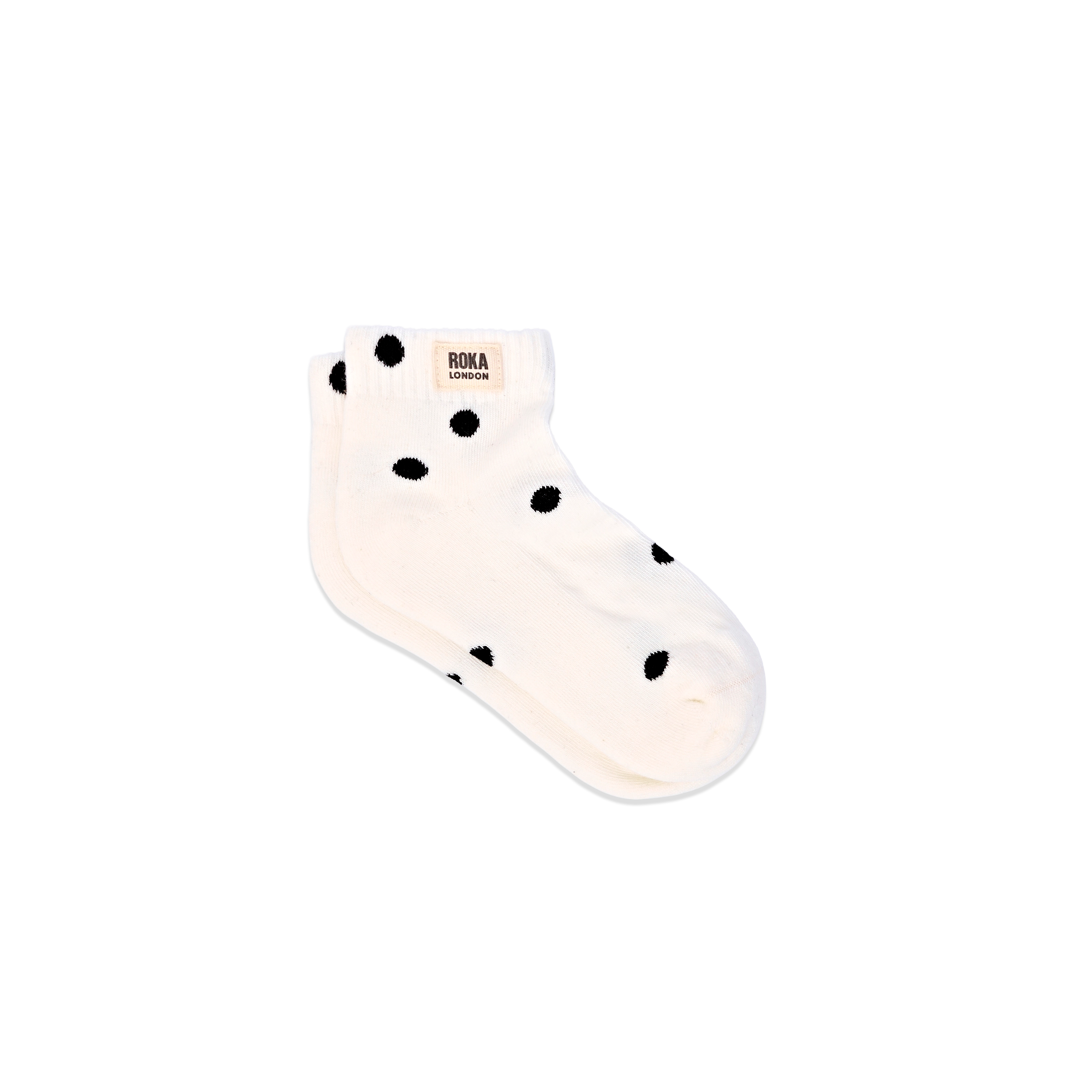 Roka London Wembley ankelsokker barn marshmallow dot UK 9-12