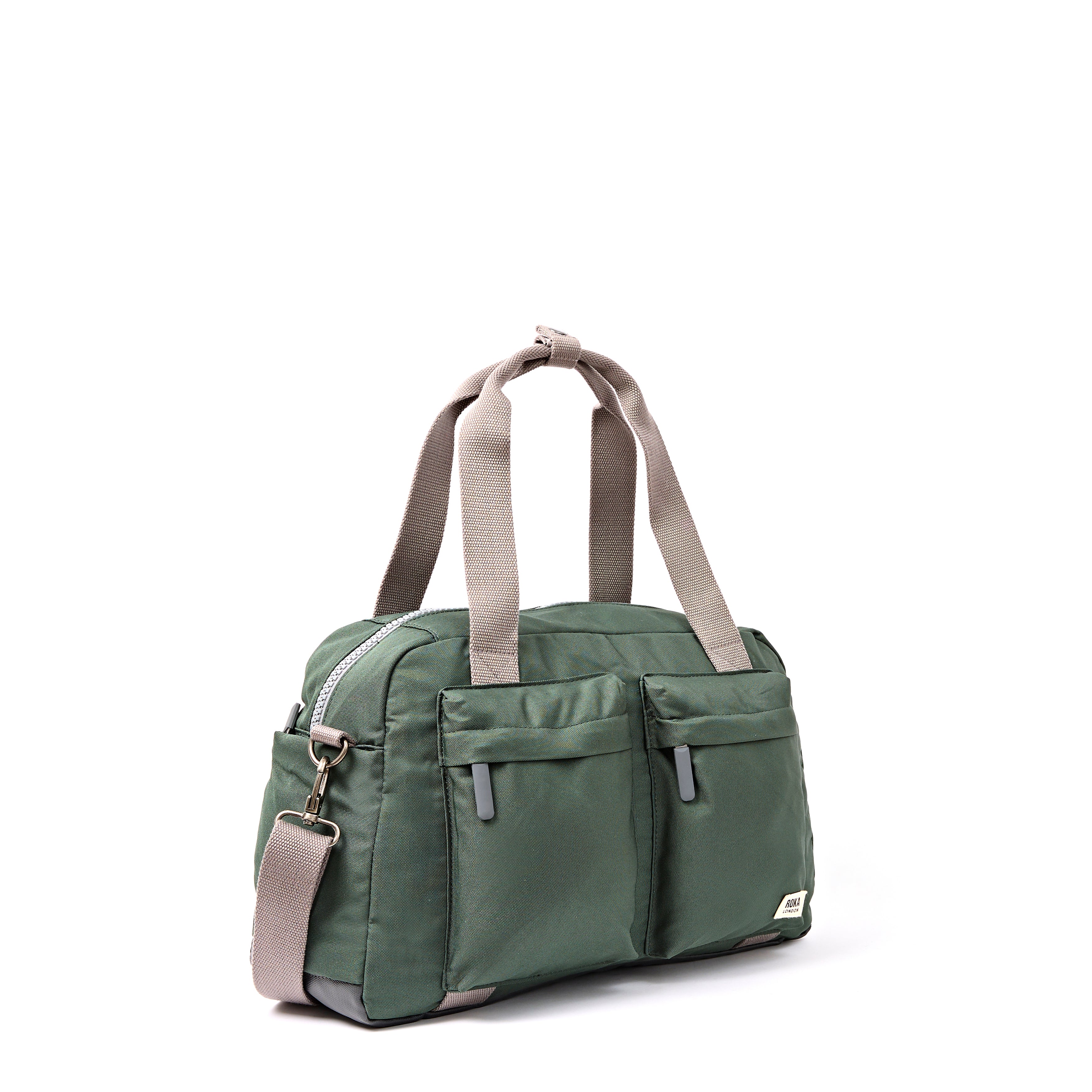 Roka London Gatwick duffelbag Small thunderstorm vanntett bunn