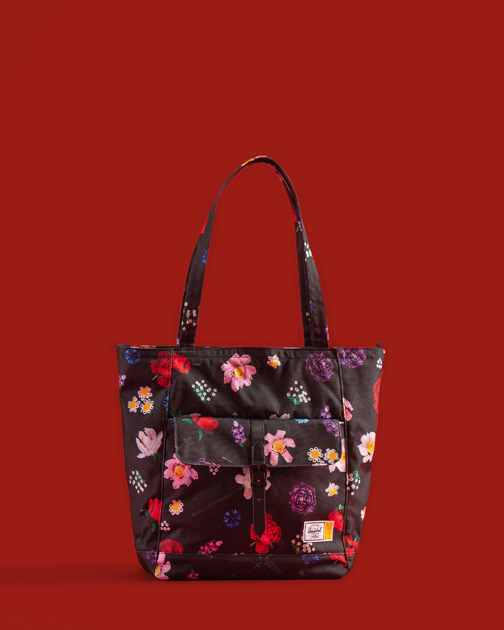 Herschel Retreat tote LEGO Falling Florals PC-lomme