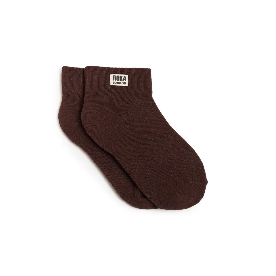 Roka London Wembley Coco ankelsokker dame 36-42 bomull