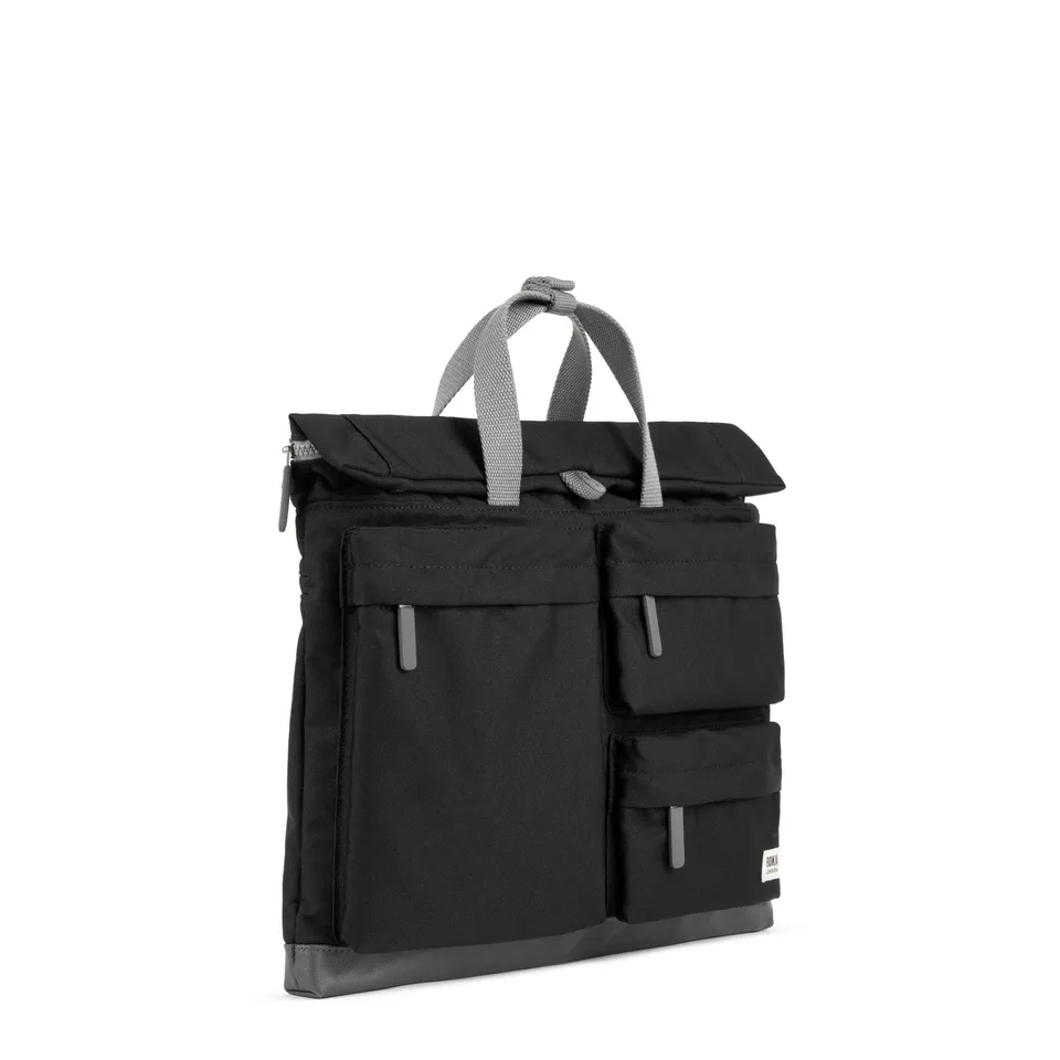 Roka London Blackfriars Large messengerveske 4,2L ash