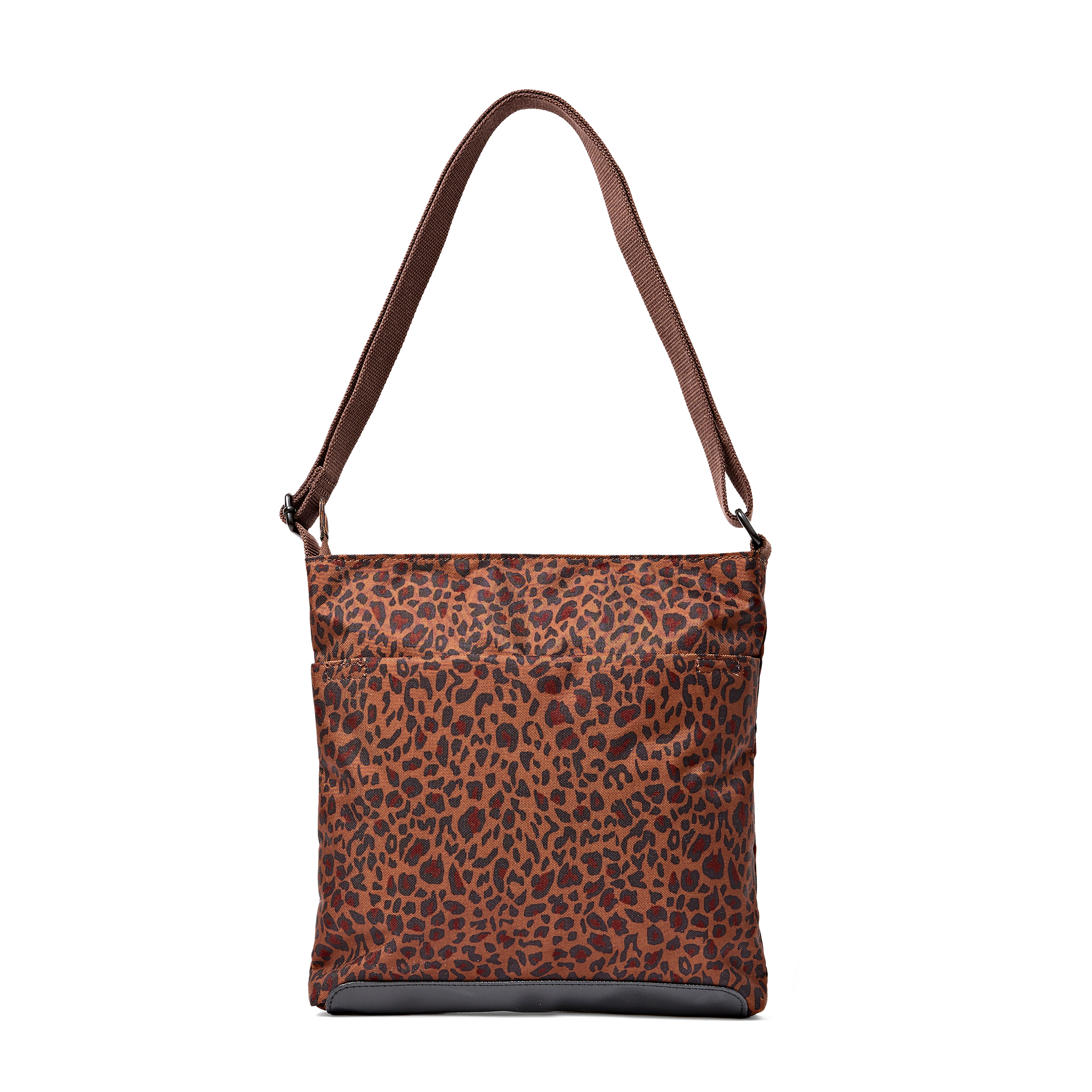 Roka London Kennington crossbody-veske Mini Leopard Medium 2,7 liter