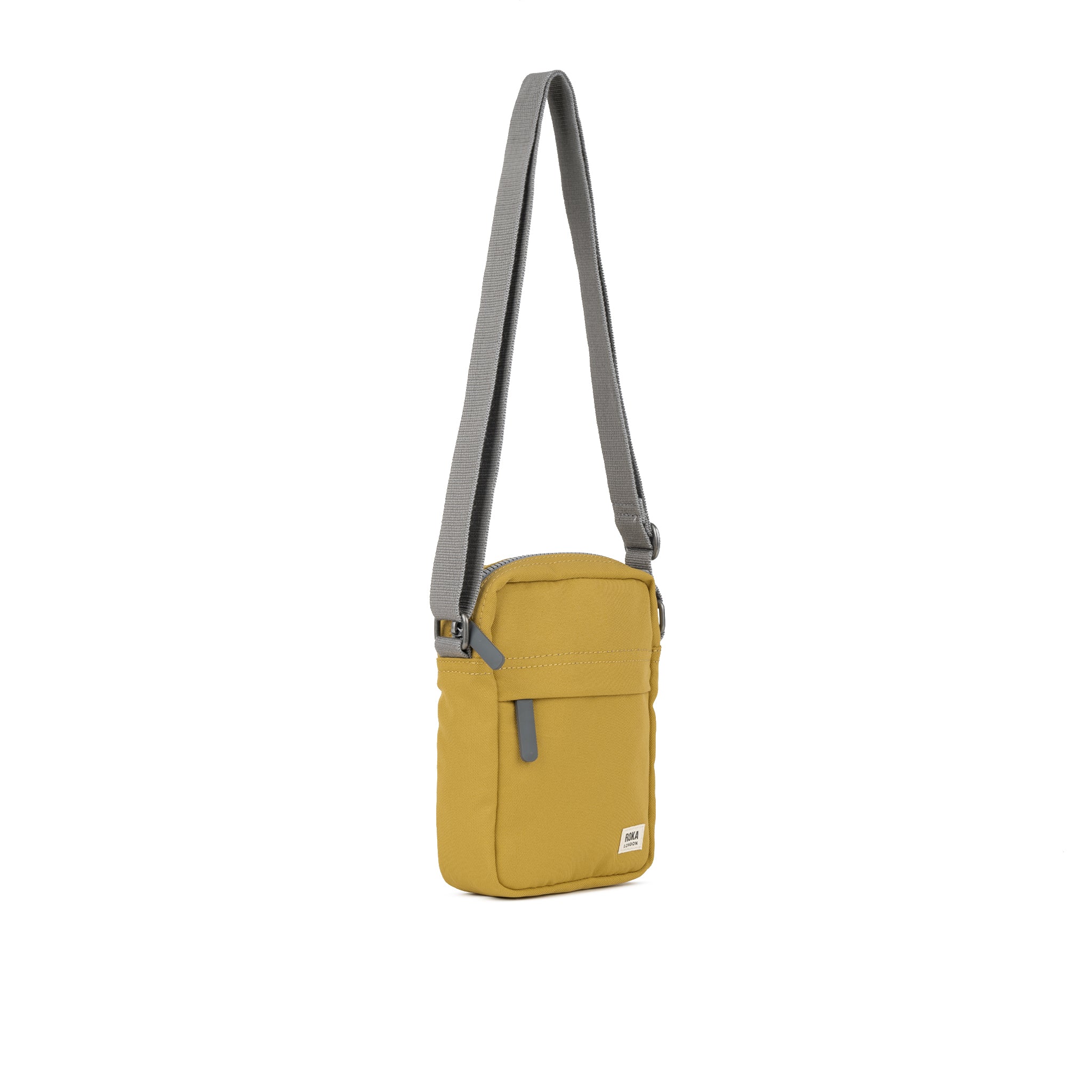 Roka London Bond Small crossbody-veske 1,5 liter flax