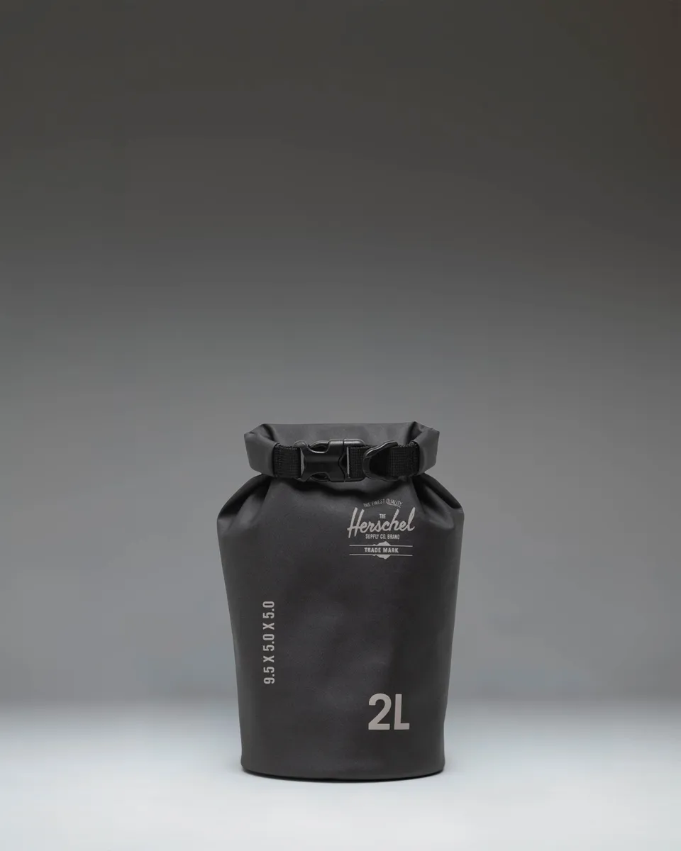 Herschel Dry Bag Organizer 2L pakkpose svart vanntett