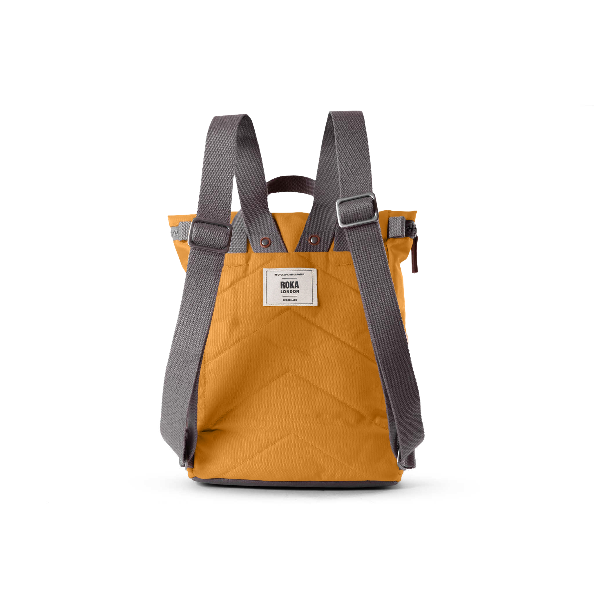Roka London Finchley Flax ryggsekk Medium roll-top