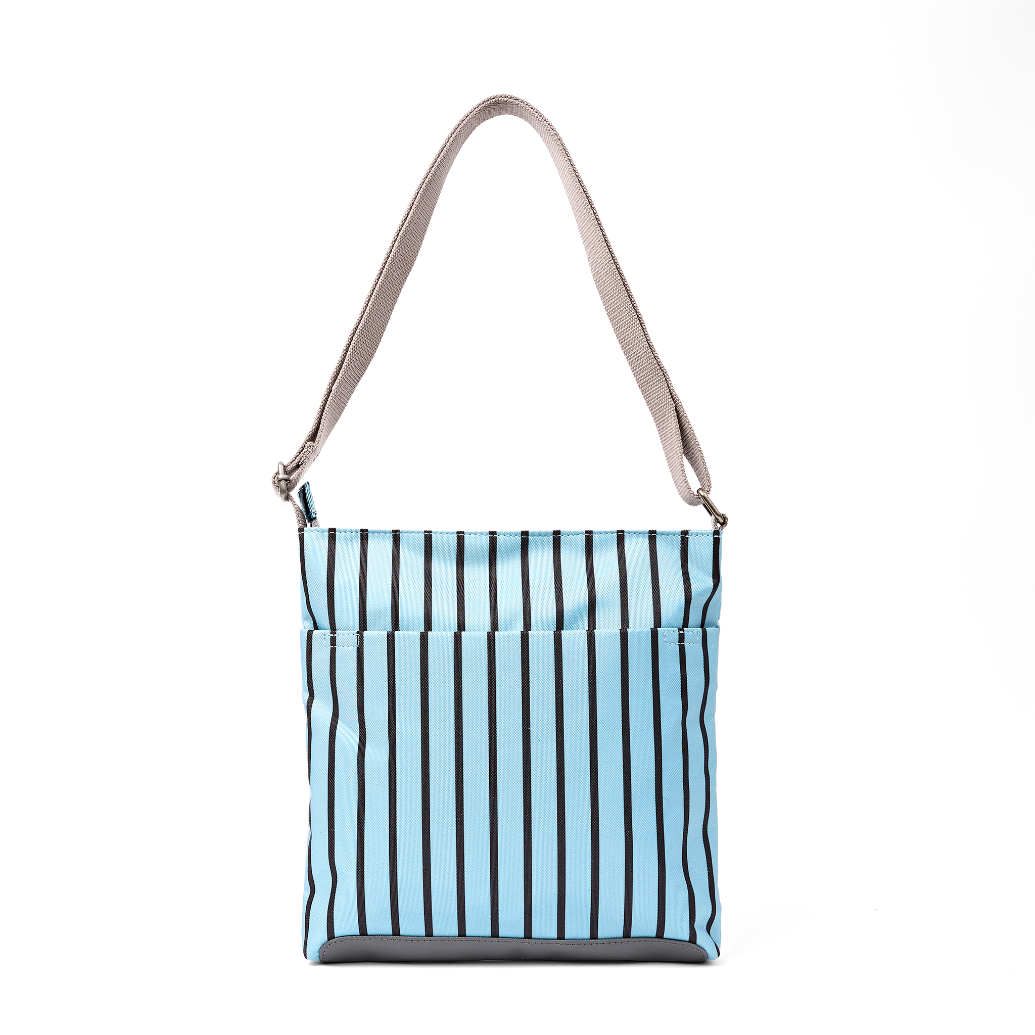 Roka London Kennington skulderveske medium blå stripe