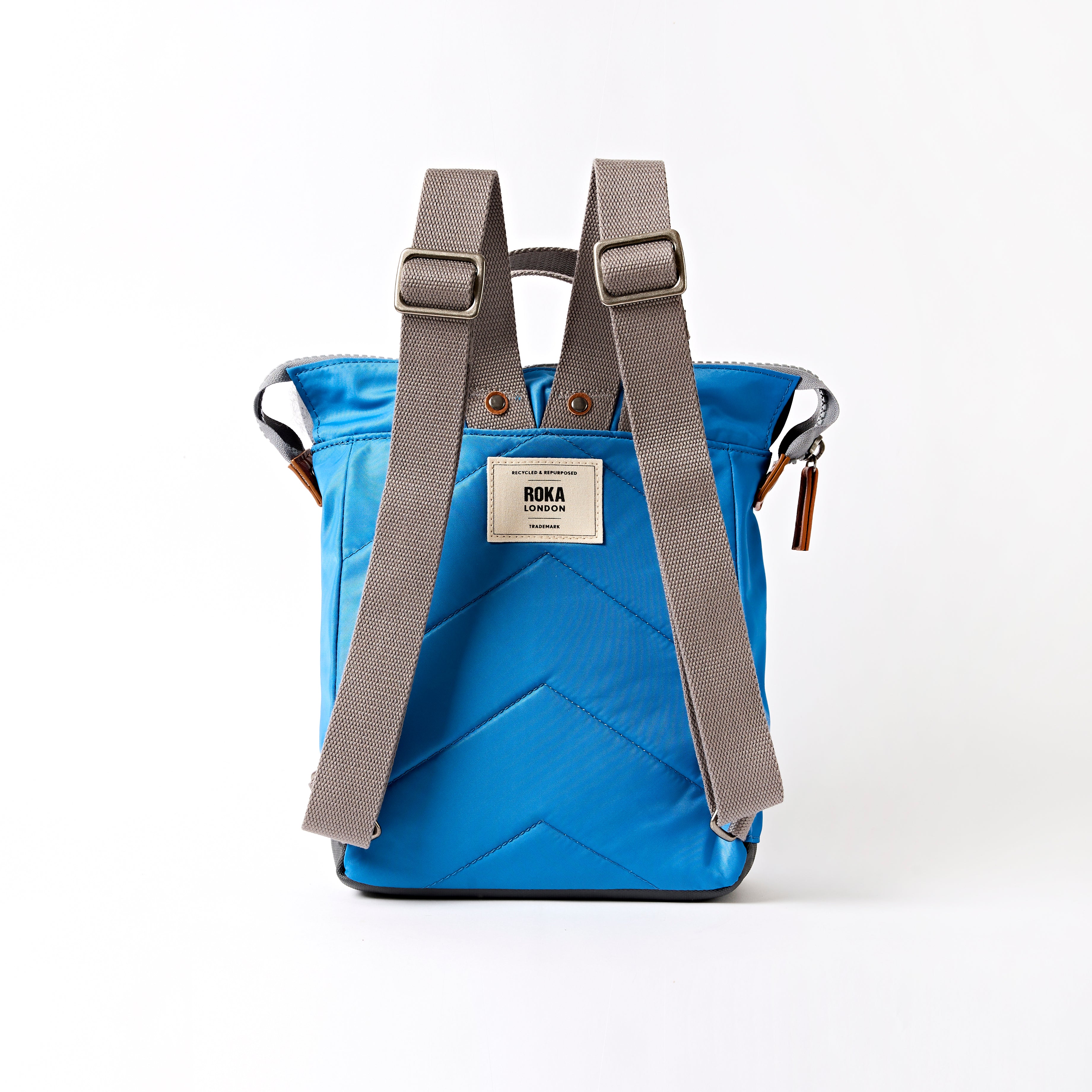 Roka London Bantry ryggsekk Malibu Blue Small værbestandig