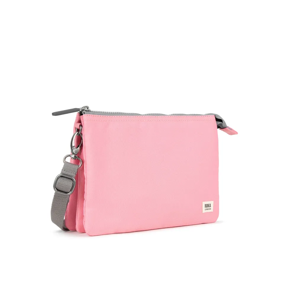 Roka London Carnaby XL crossbody veske rose 0,5 liter
