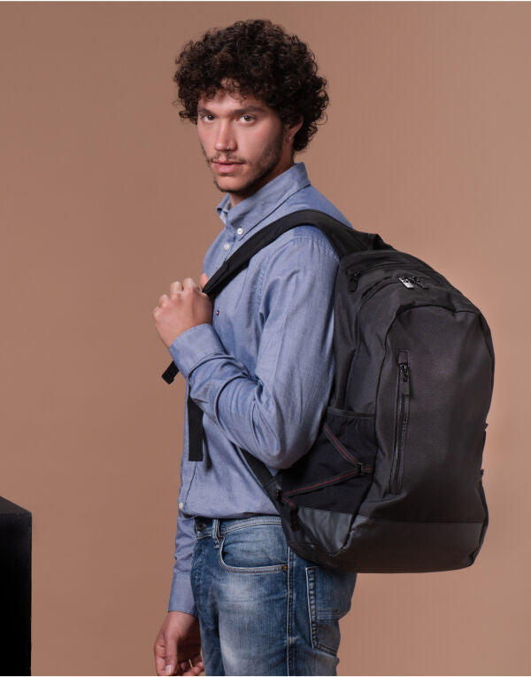 Shugon Leipzig laptopsekk 15,6" svart USB-tyverisikker