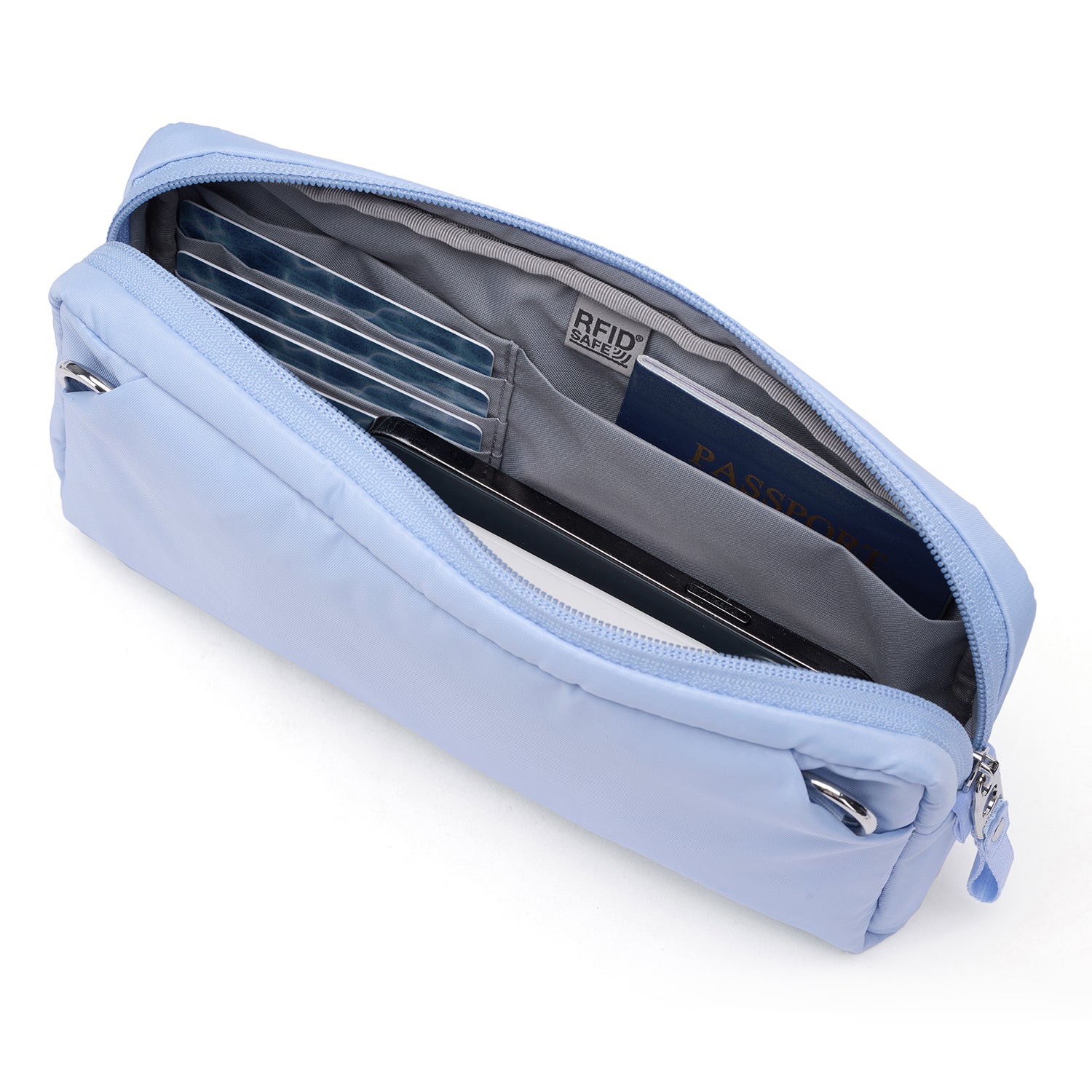 Pacsafe W 3-i-1 slingveske svart tyverisikker