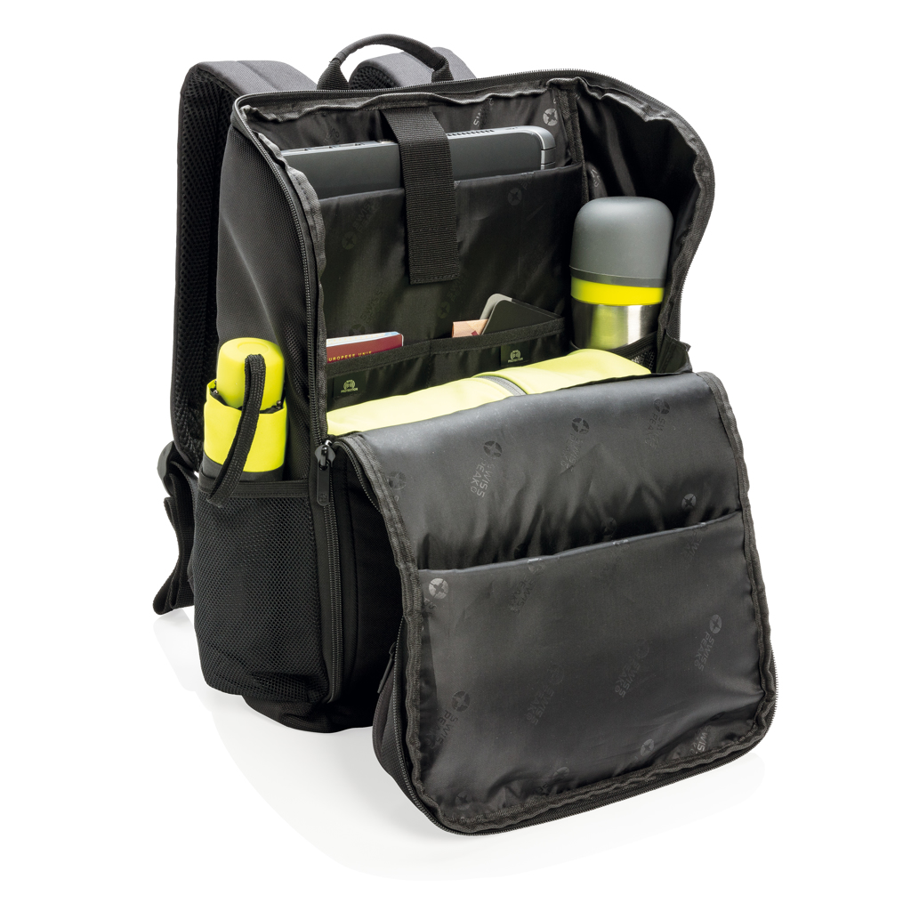 Swiss Peak Aware 15,6" ryggsekk svart RFID